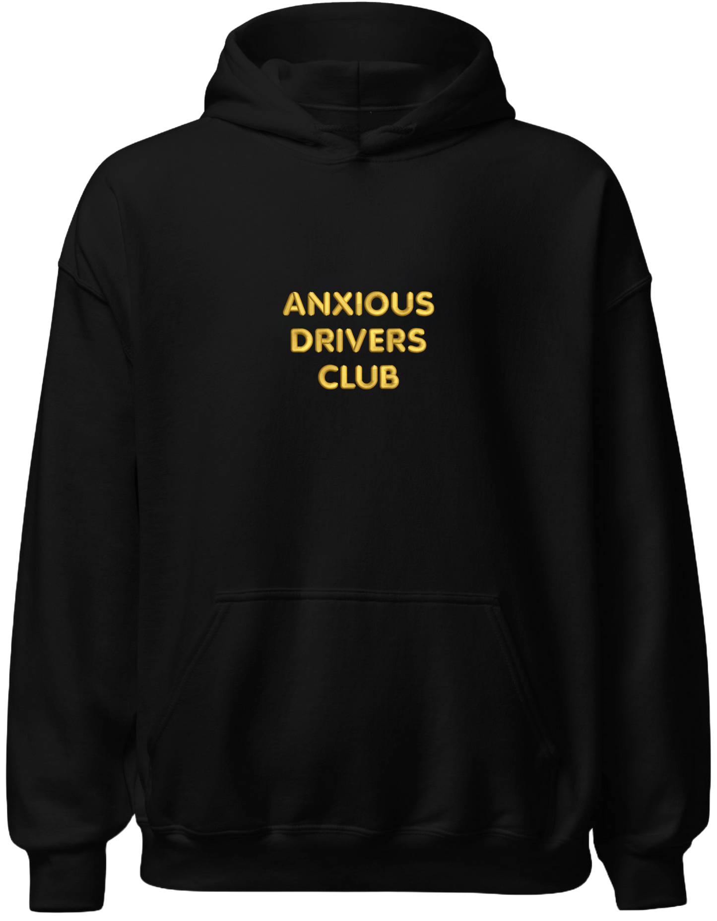 Anxious driver hoodie mesaje - Thread Muse