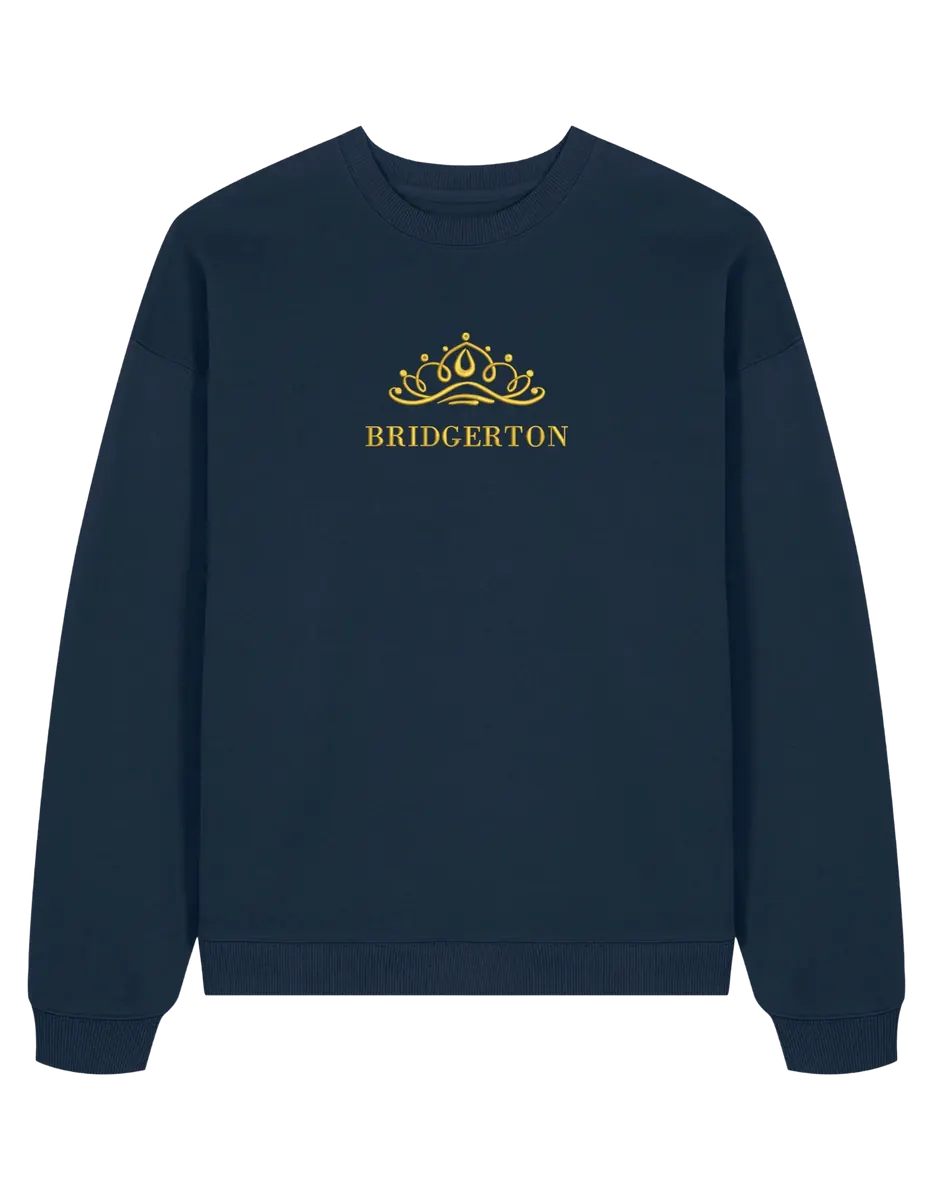 Crown sweatshirt Bridgerton - Thread Muse