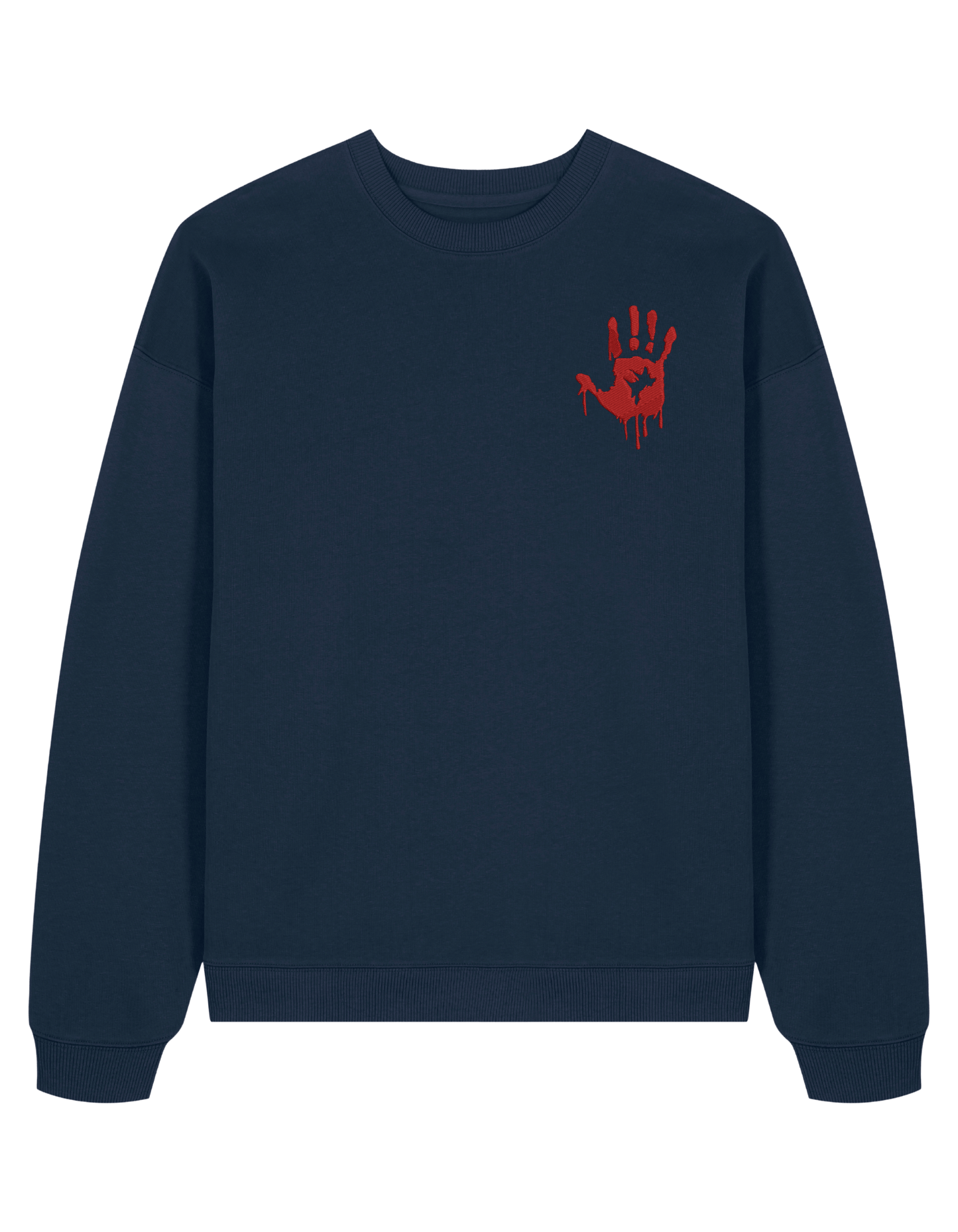 Bloody hand sweatshirt The Walking Dead