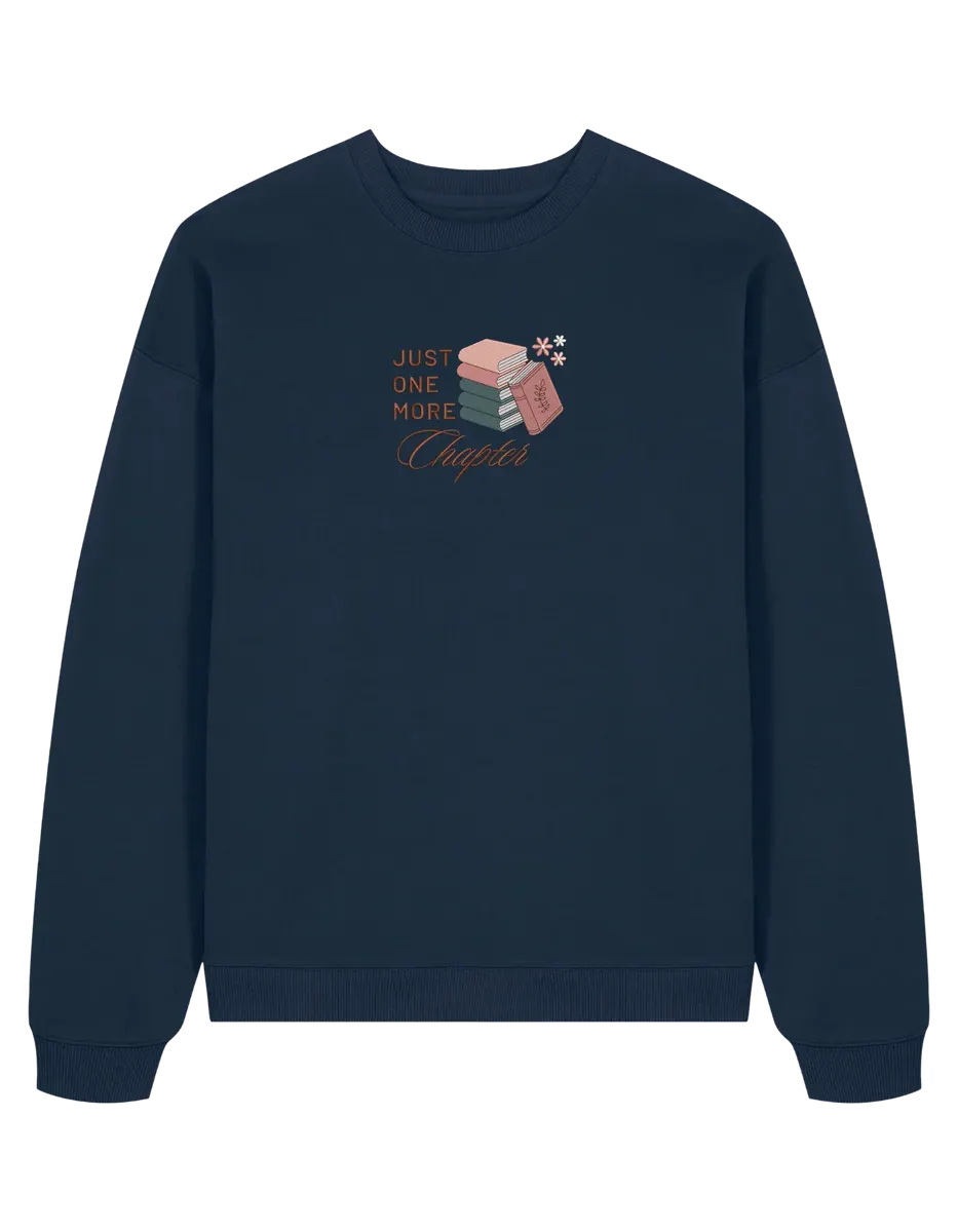 Just one more chapter sweatshirt bookish - Thread Muse