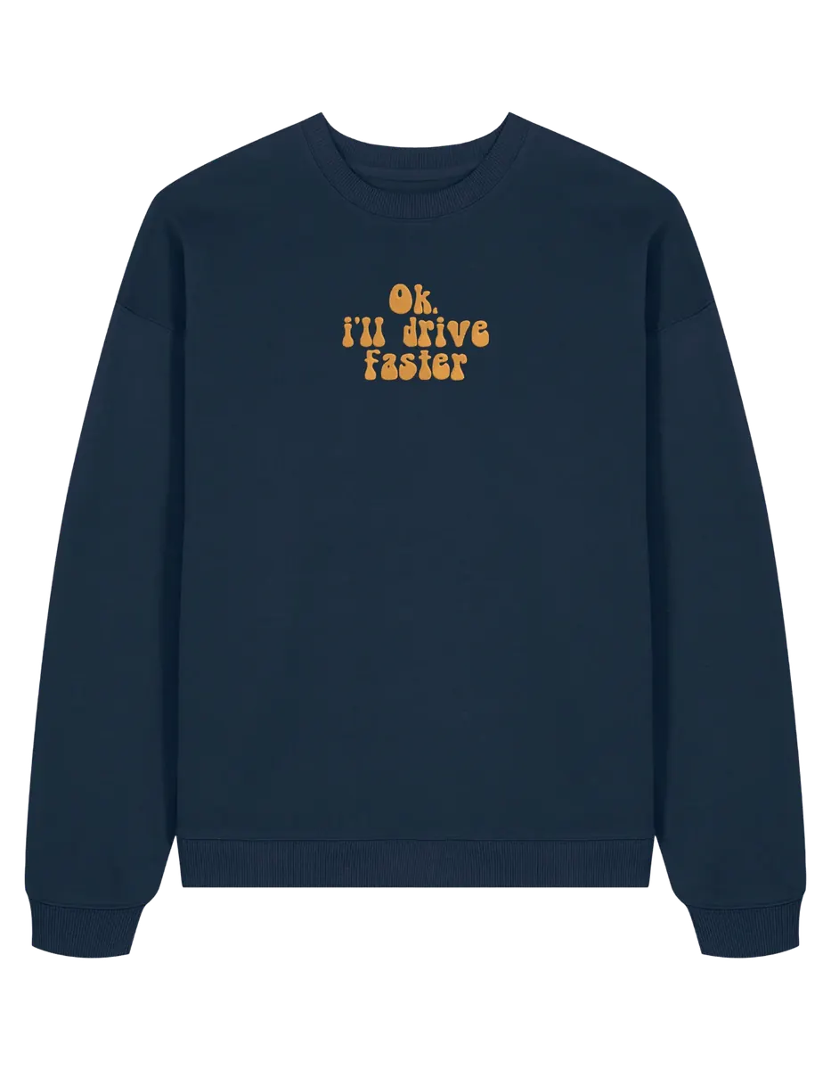 Drive faster sweatshirt F1 - Thread Muse