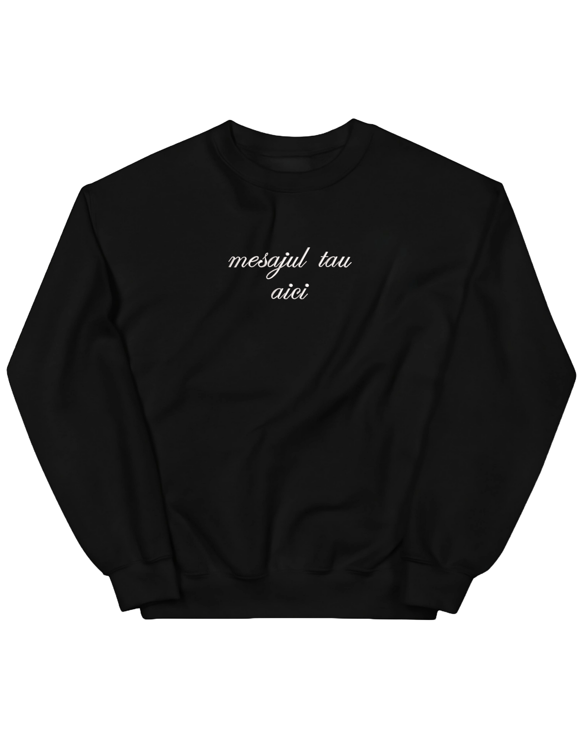 Custom sweatshirt font cursiv - Thread Muse