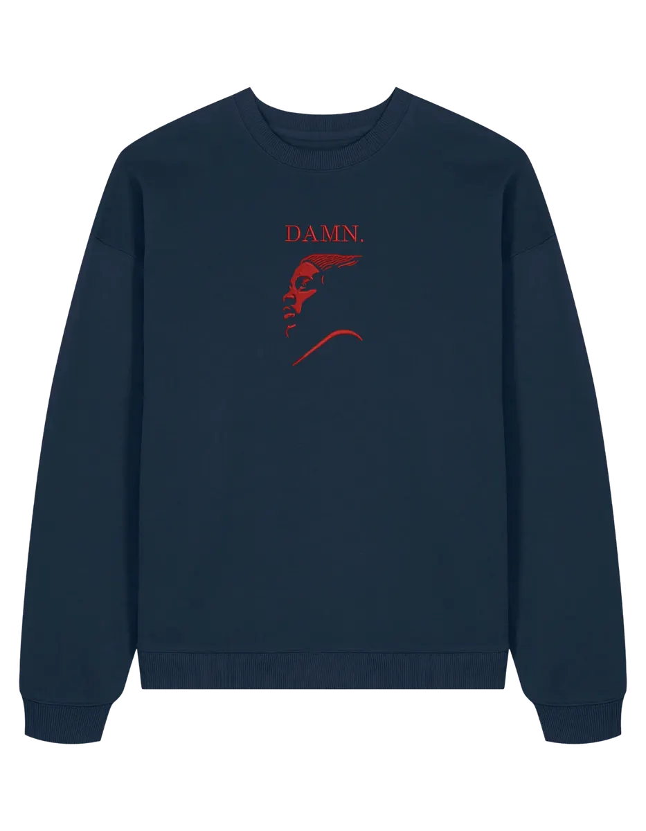 Damn portrait sweatshirt Kendrick Lamar - Thread Muse
