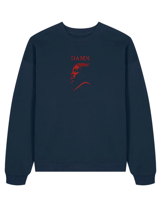 Damn portrait sweatshirt Kendrick Lamar - Thread Muse