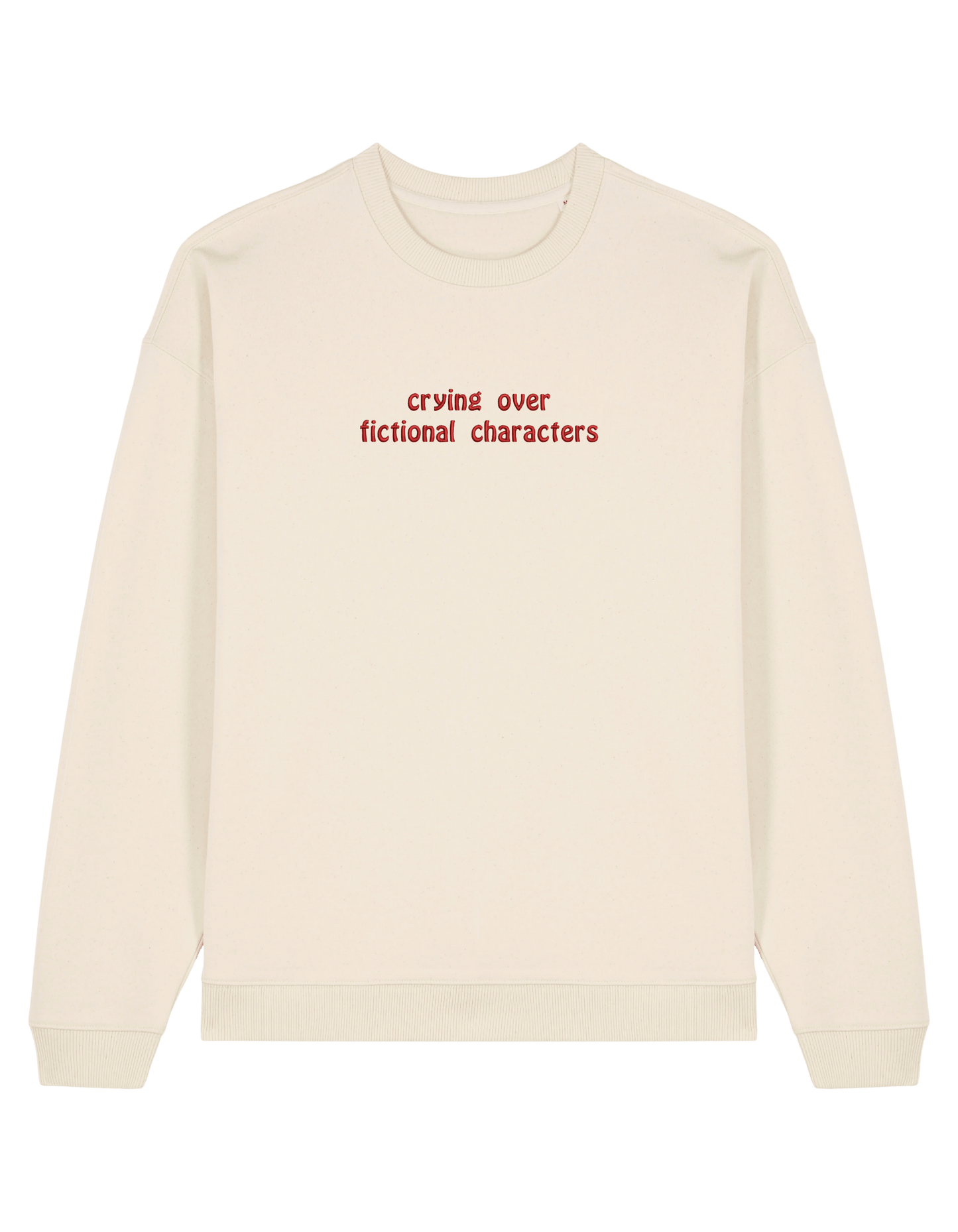 Fictional characters sweatshirt bookish