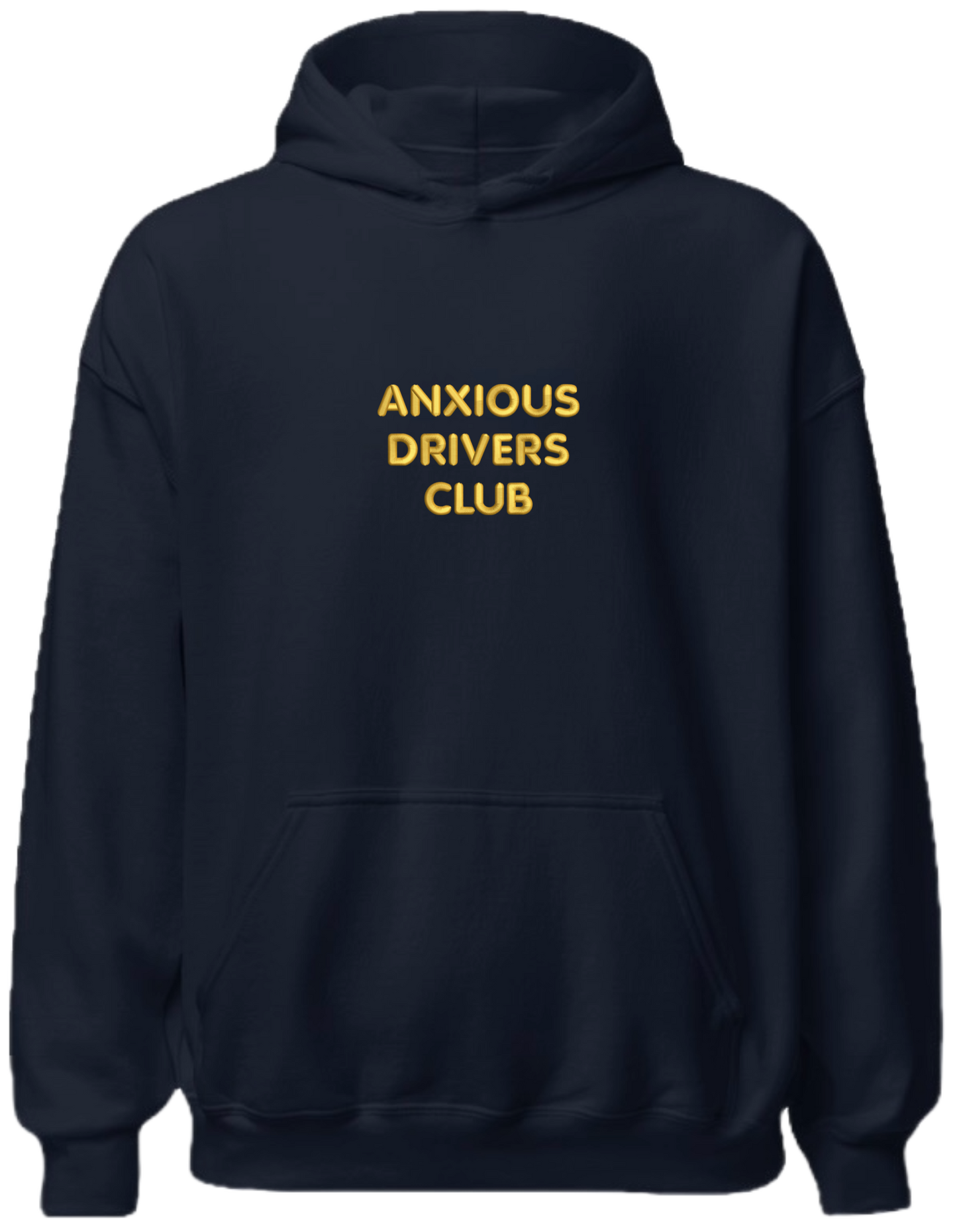 Anxious driver hoodie mesaje - Thread Muse