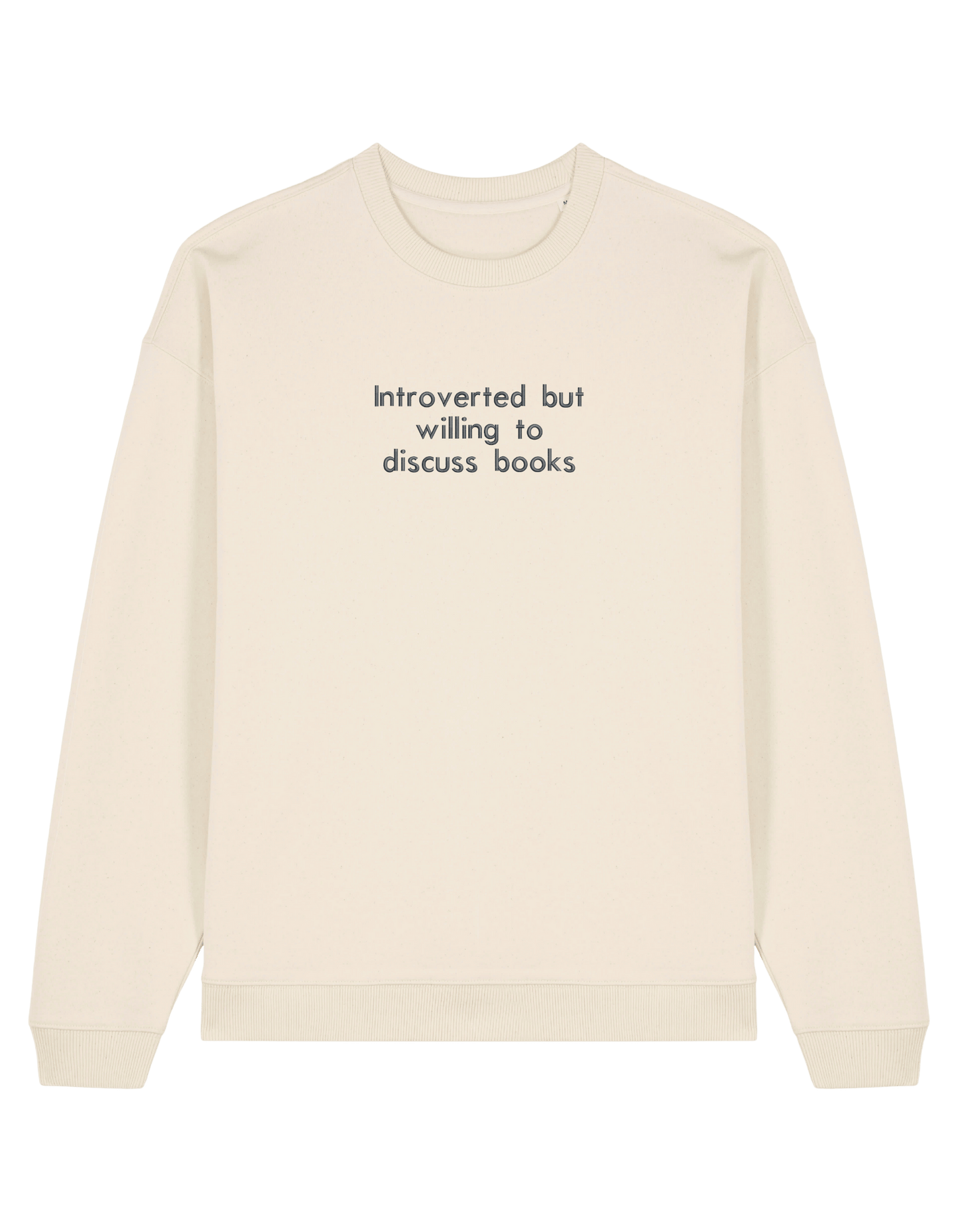 Introverted sweatshirt bookish
