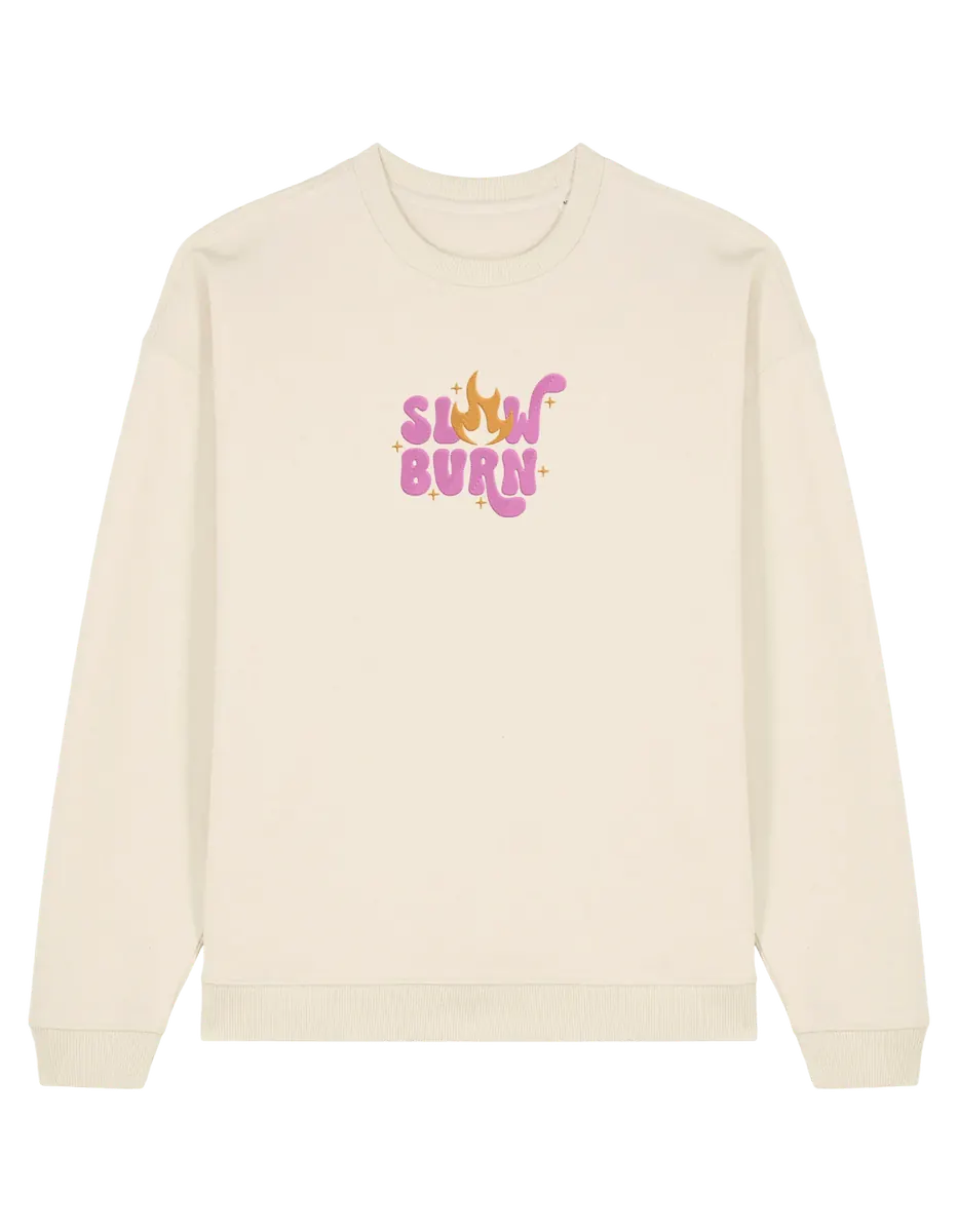 Slow burn sweatshirt bookish - Thread Muse