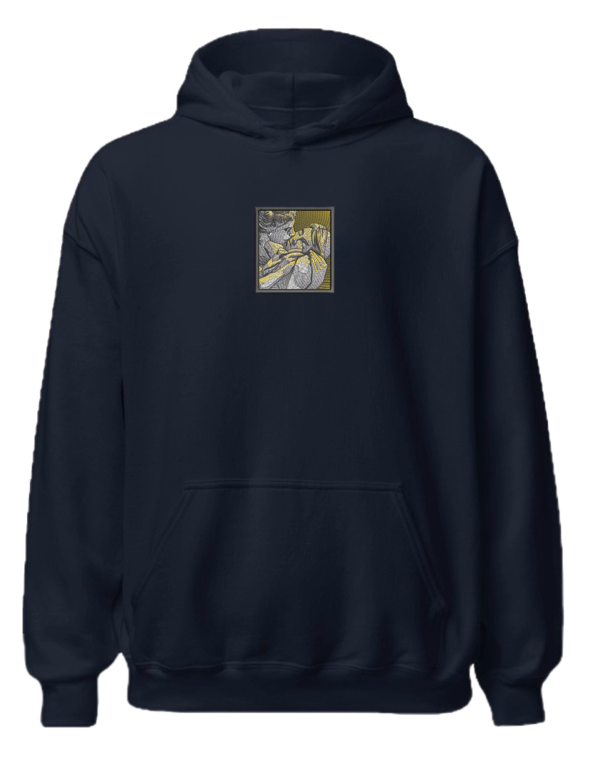 The Kiss Yves Pires hoodie Sculpturi - Thread Muse