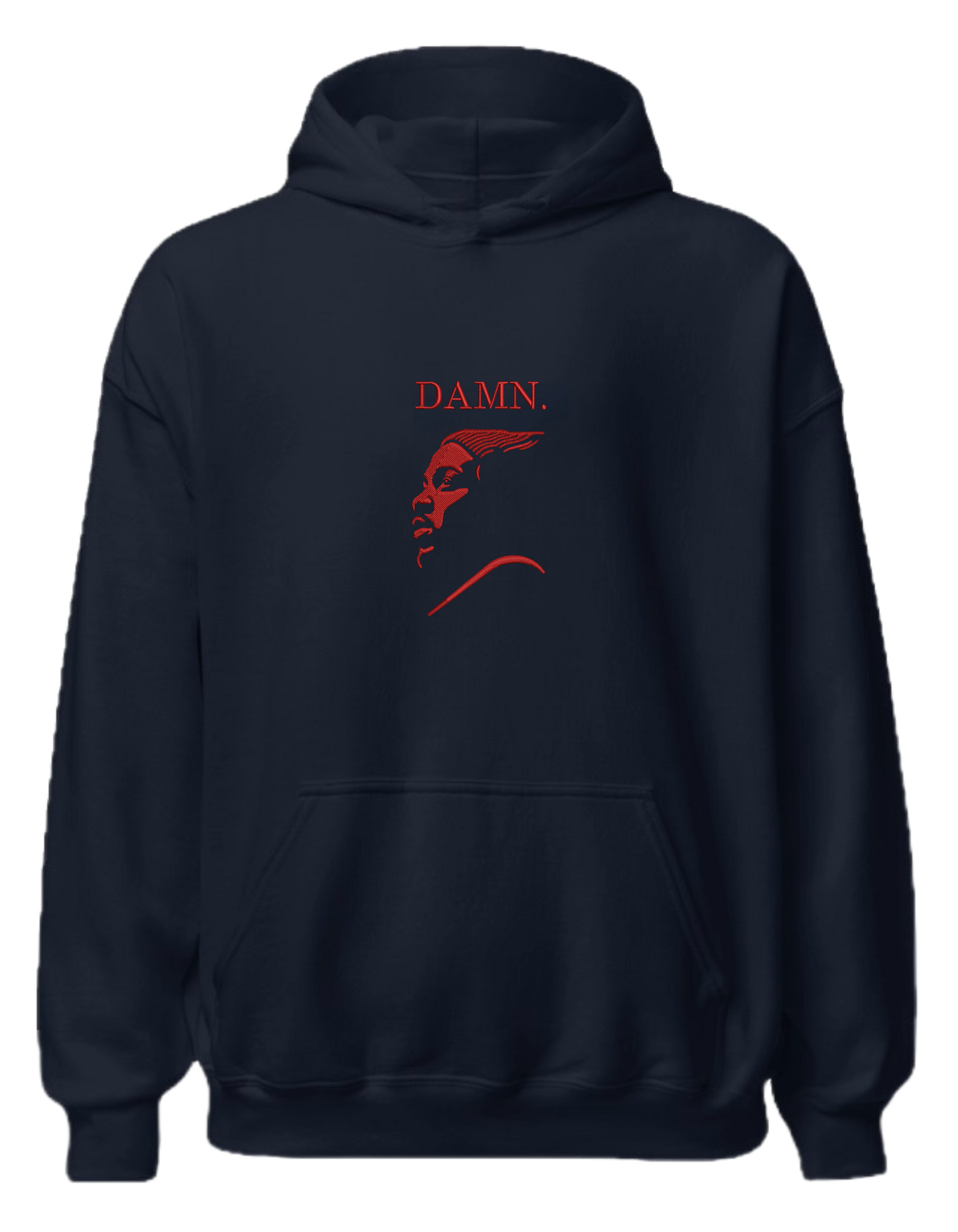 Damn portrait hoodie Kendrick Lamar - Thread Muse