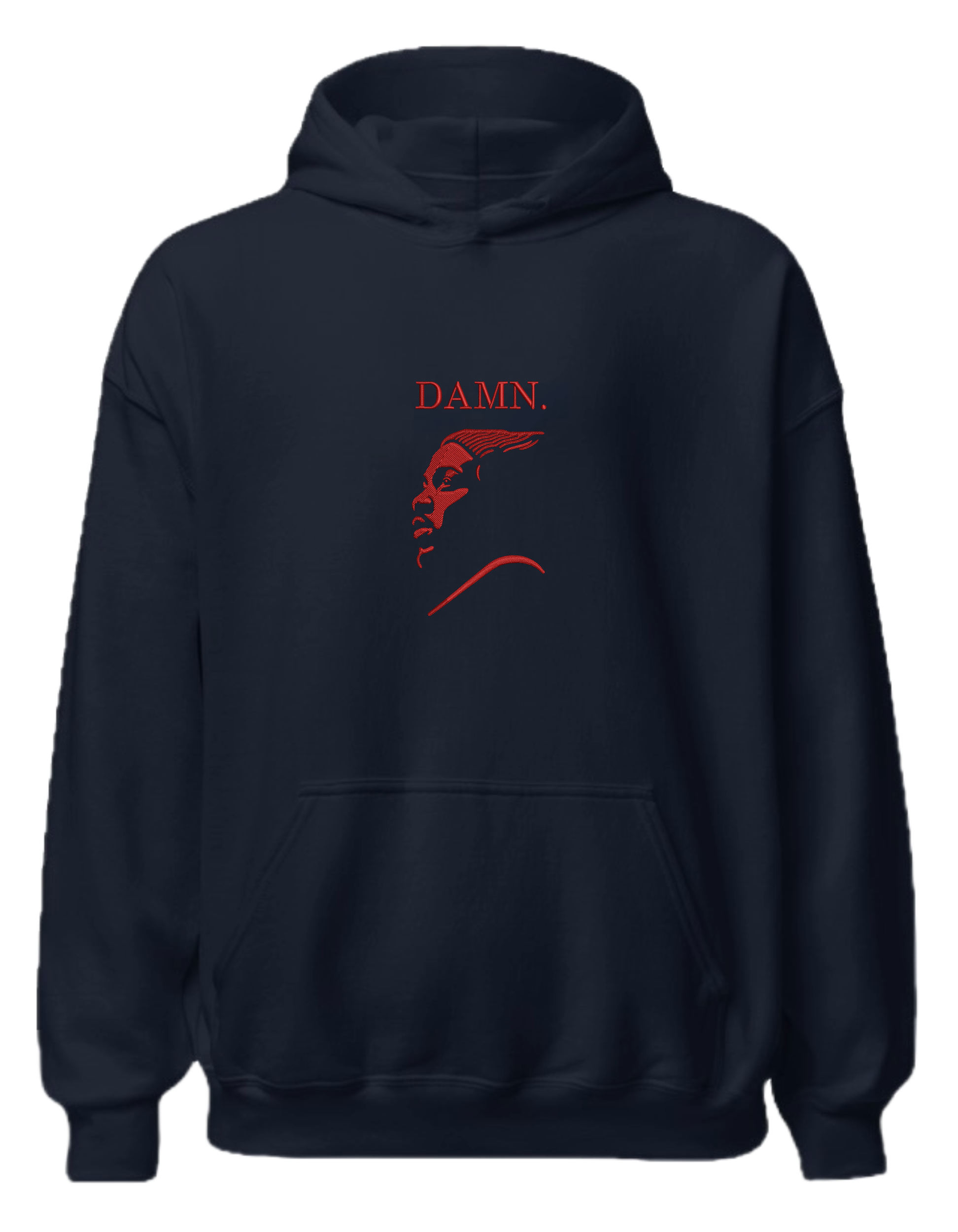 Damn portrait hoodie Kendrick Lamar - Thread Muse