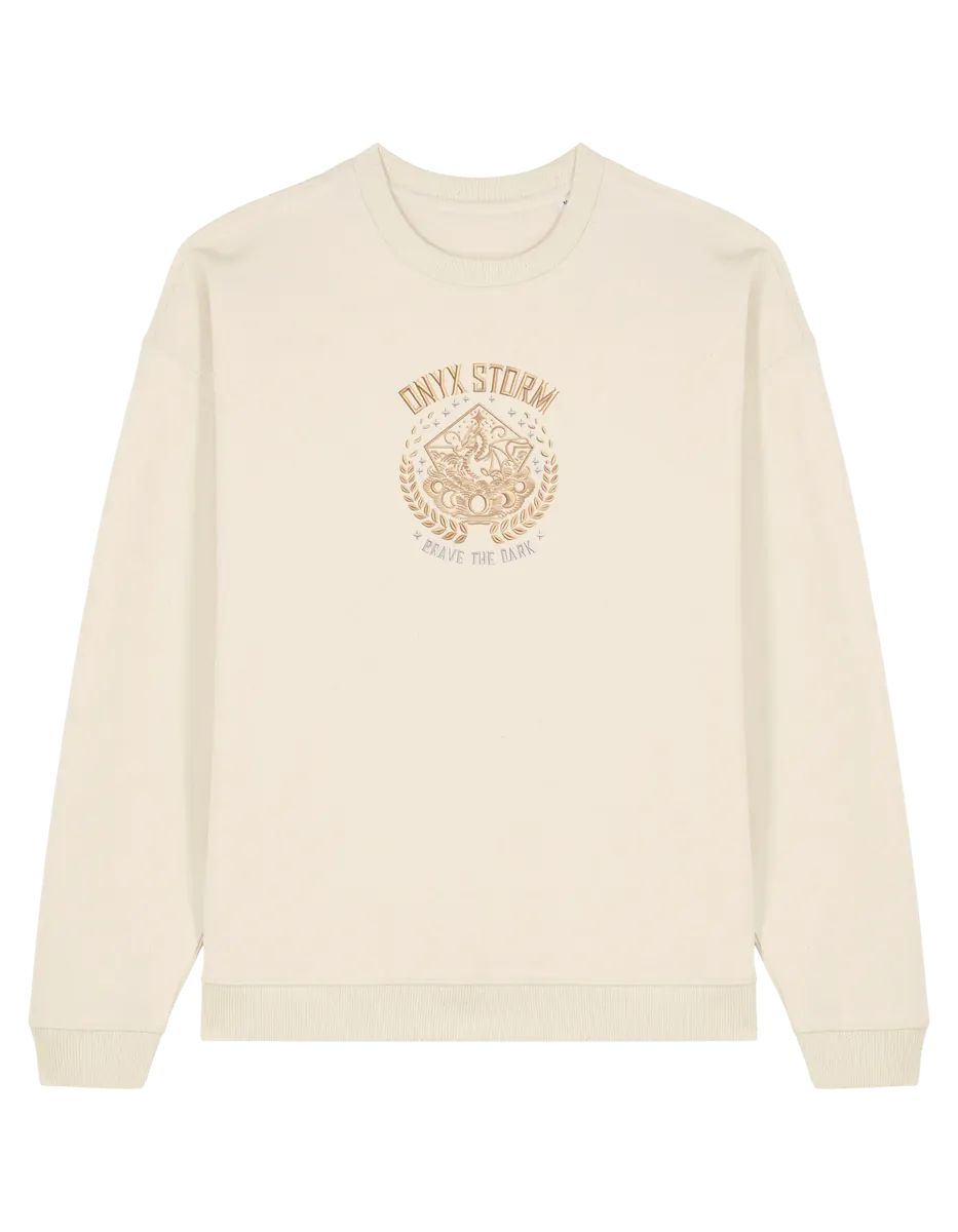 Onyx storm sweatshirt Fourth Wing - Thread Muse