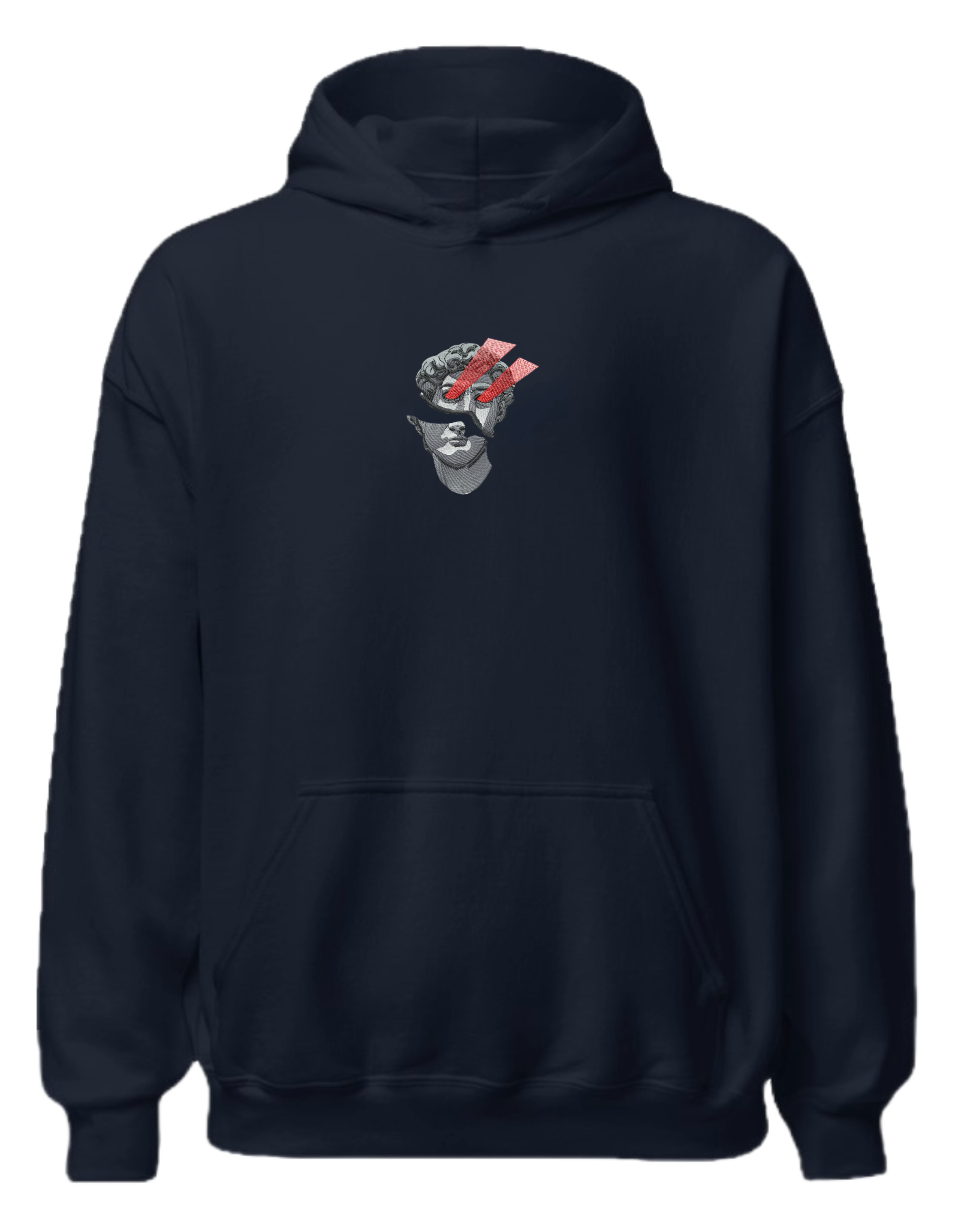 David laser eyes hoodie Sculpturi - Thread Muse