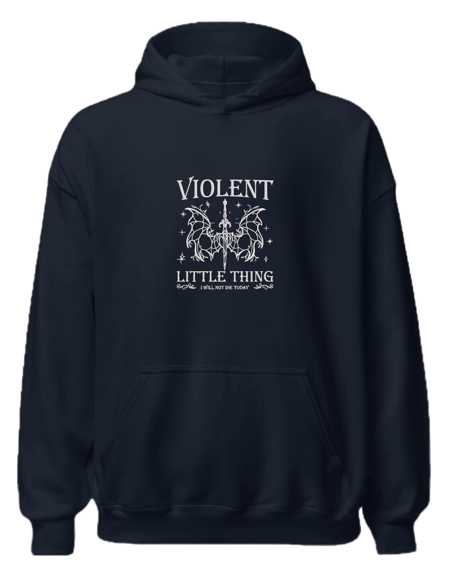 Violent little thing hoodie Fourth Wing - Thread Muse