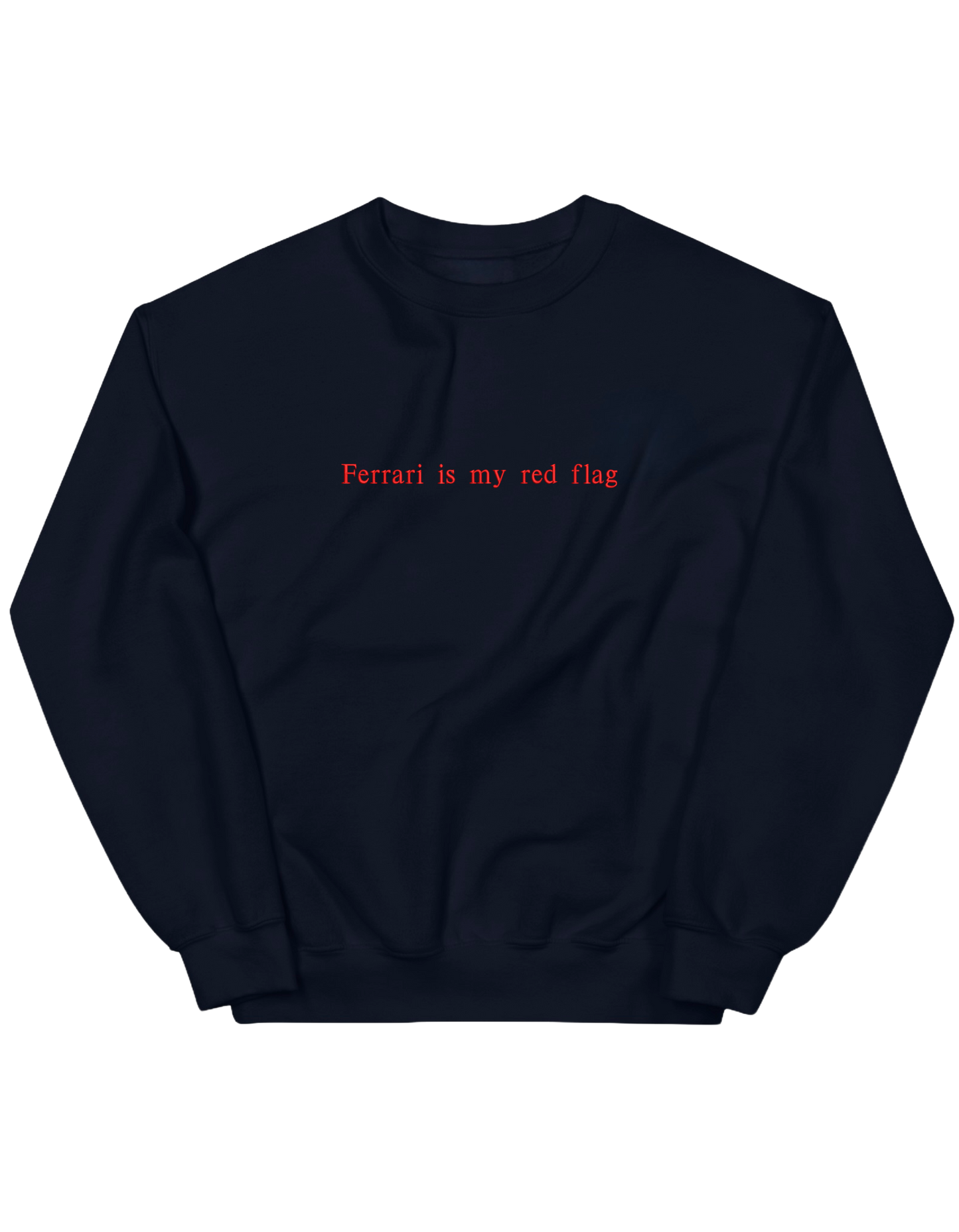 Red flag sweatshirt F1 - Thread Muse