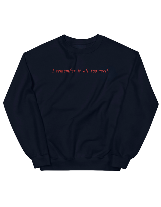 I remember it sweatshirt Taylor Swift - Thread Muse