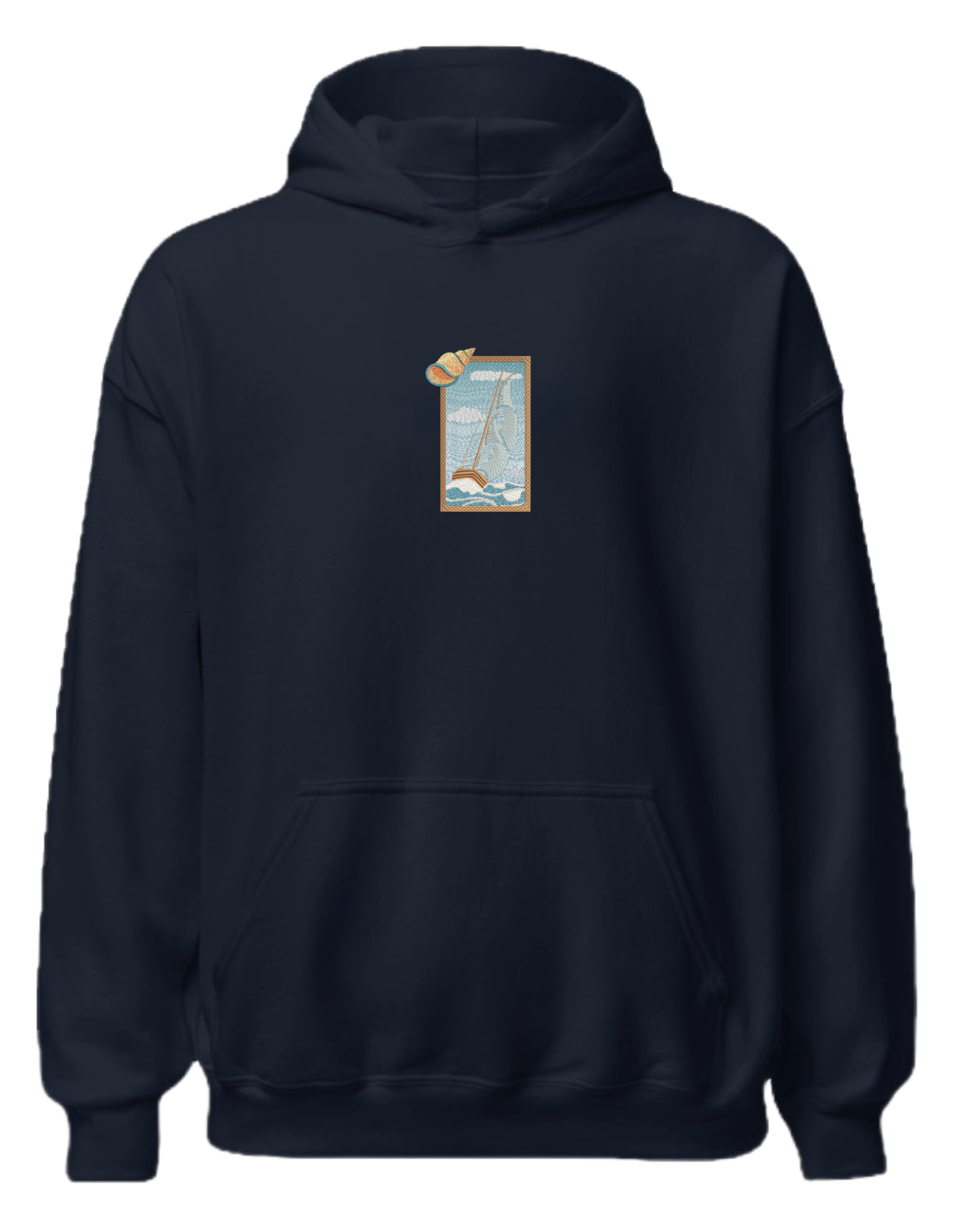 Sailing boat hoodie Picturi - Thread Muse