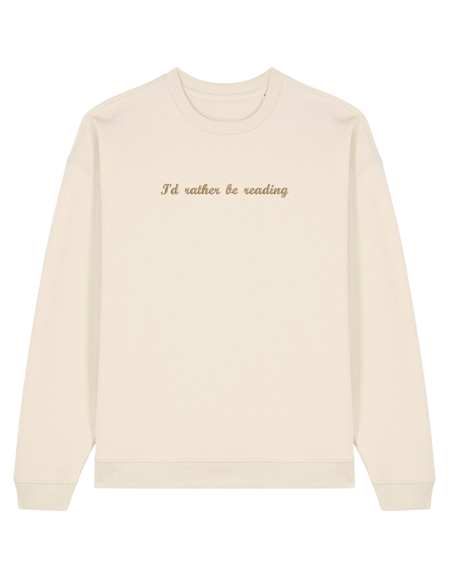 Rather read sweatshirt bookish
