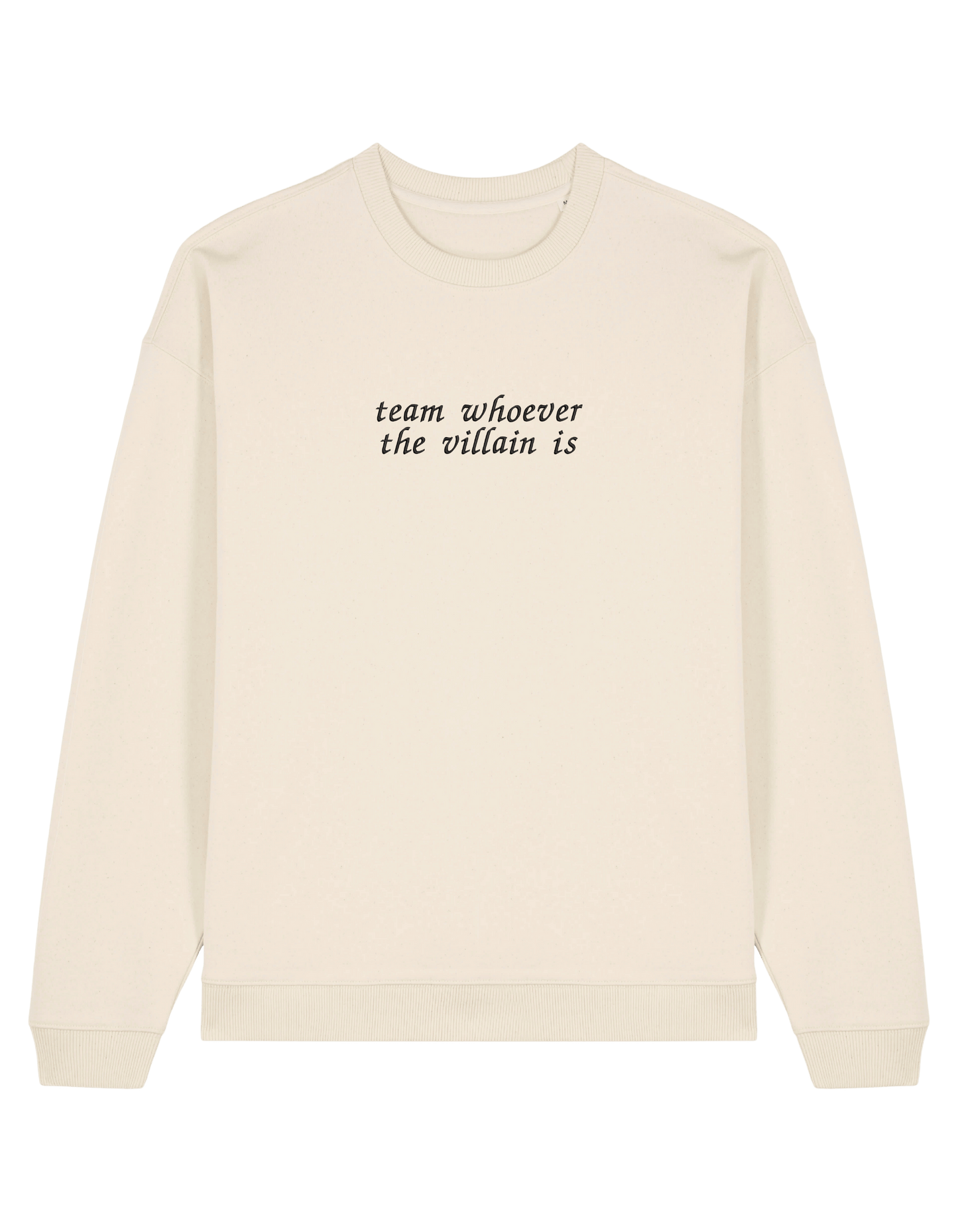 Team villain sweatshirt bookish