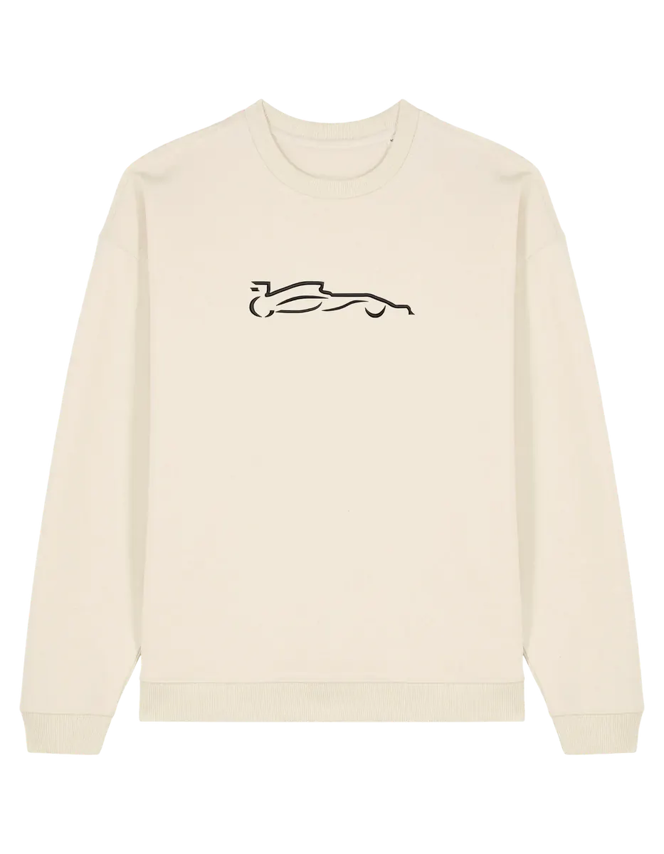 Race car outline sweatshirt F1 - Thread Muse