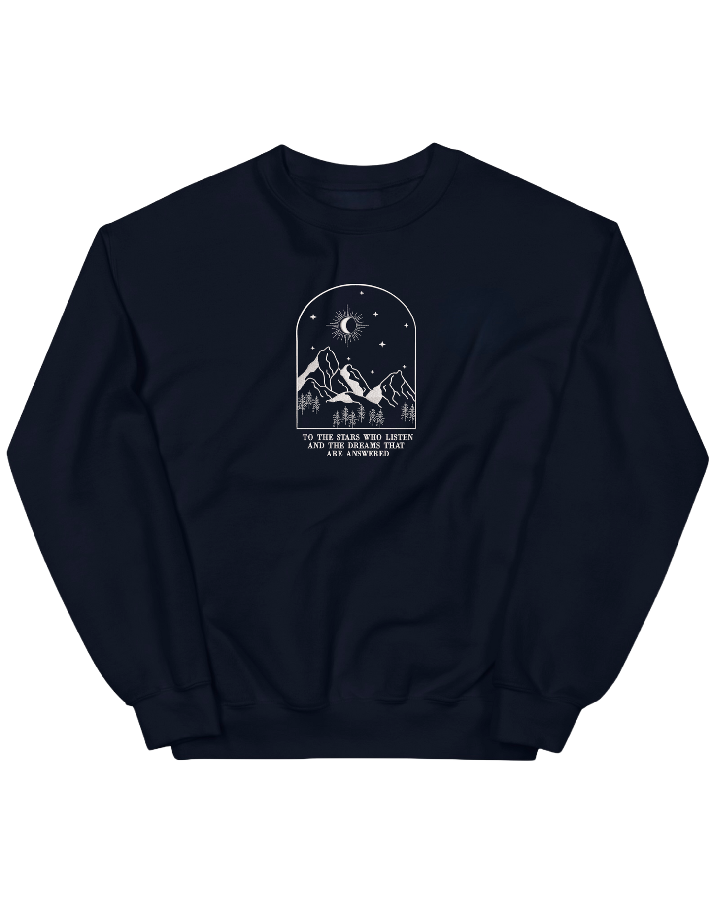 To the stars mountains sweatshirt ACOTAR
