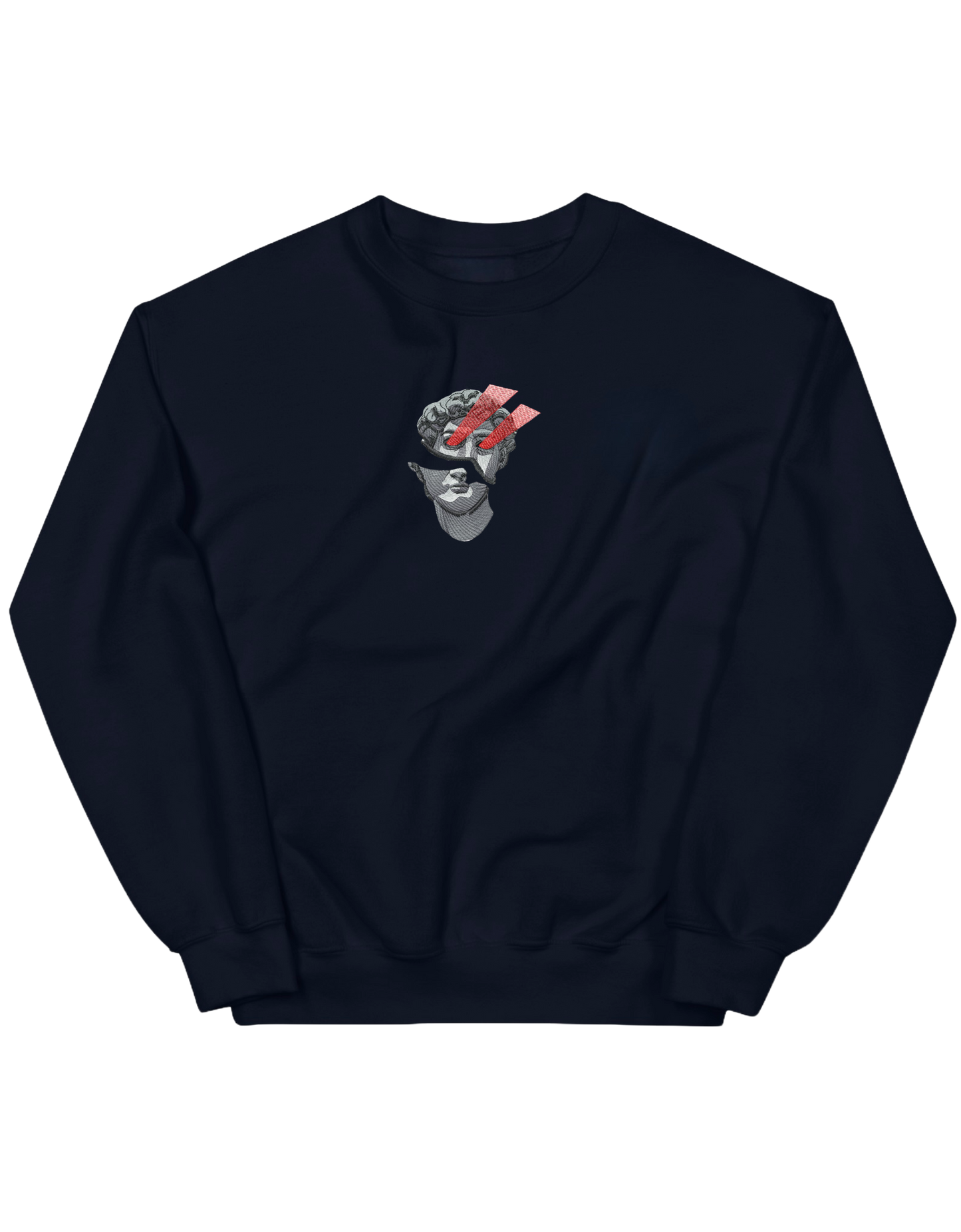 David laser eyes sweatshirt Sculpturi - Thread Muse