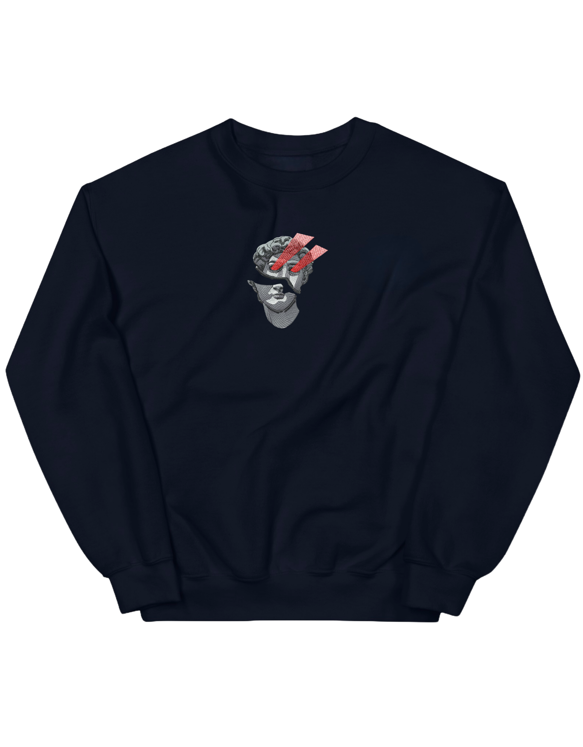 David laser eyes sweatshirt Sculpturi - Thread Muse