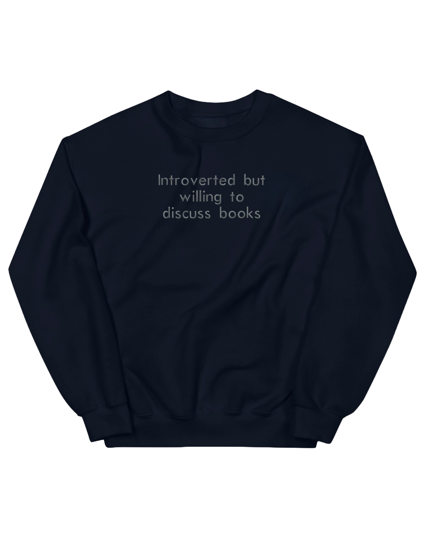 Introverted sweatshirt bookish - Thread Muse
