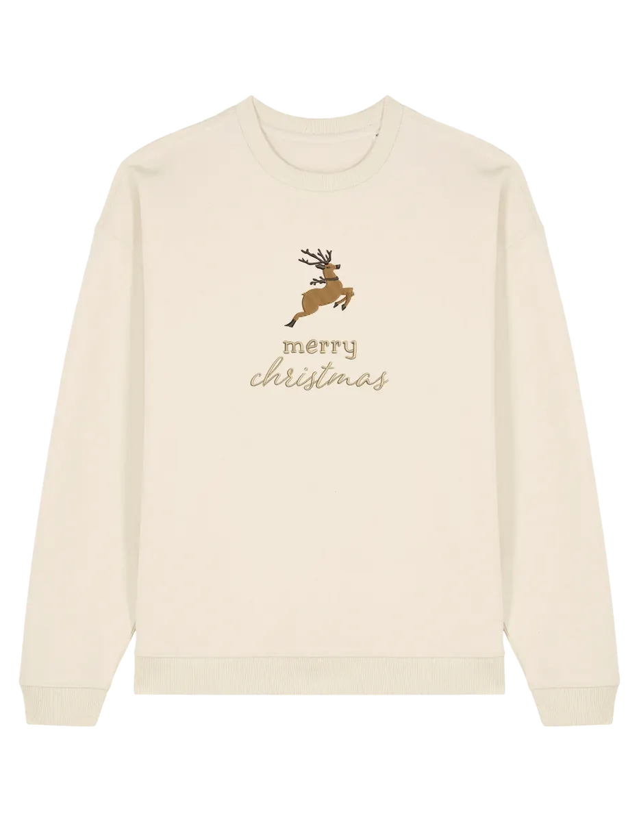 Reindeer sweatshirt Craciun - Thread Muse