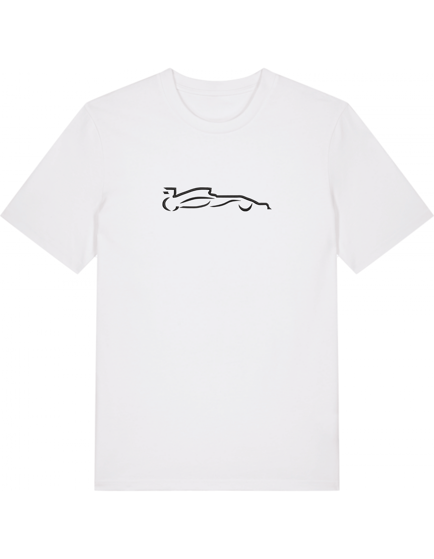 Race car outline tricou F1