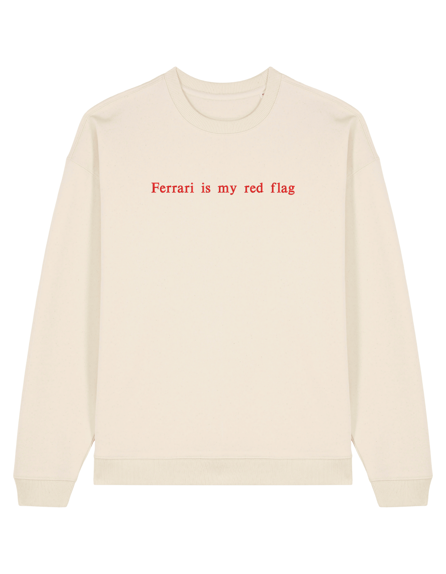 Red flag sweatshirt F1