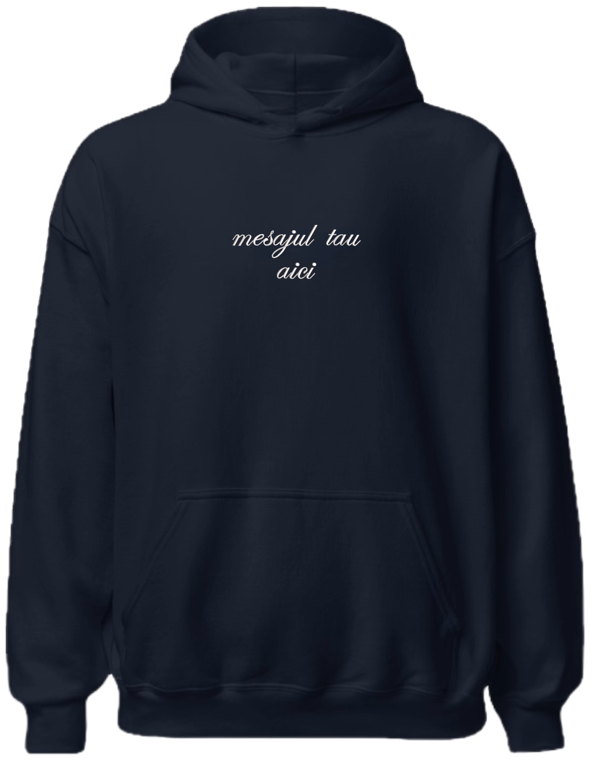 Custom hoodie font cursiv - Thread Muse