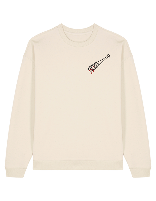 Bloody bat sweatshirt The Walking Dead