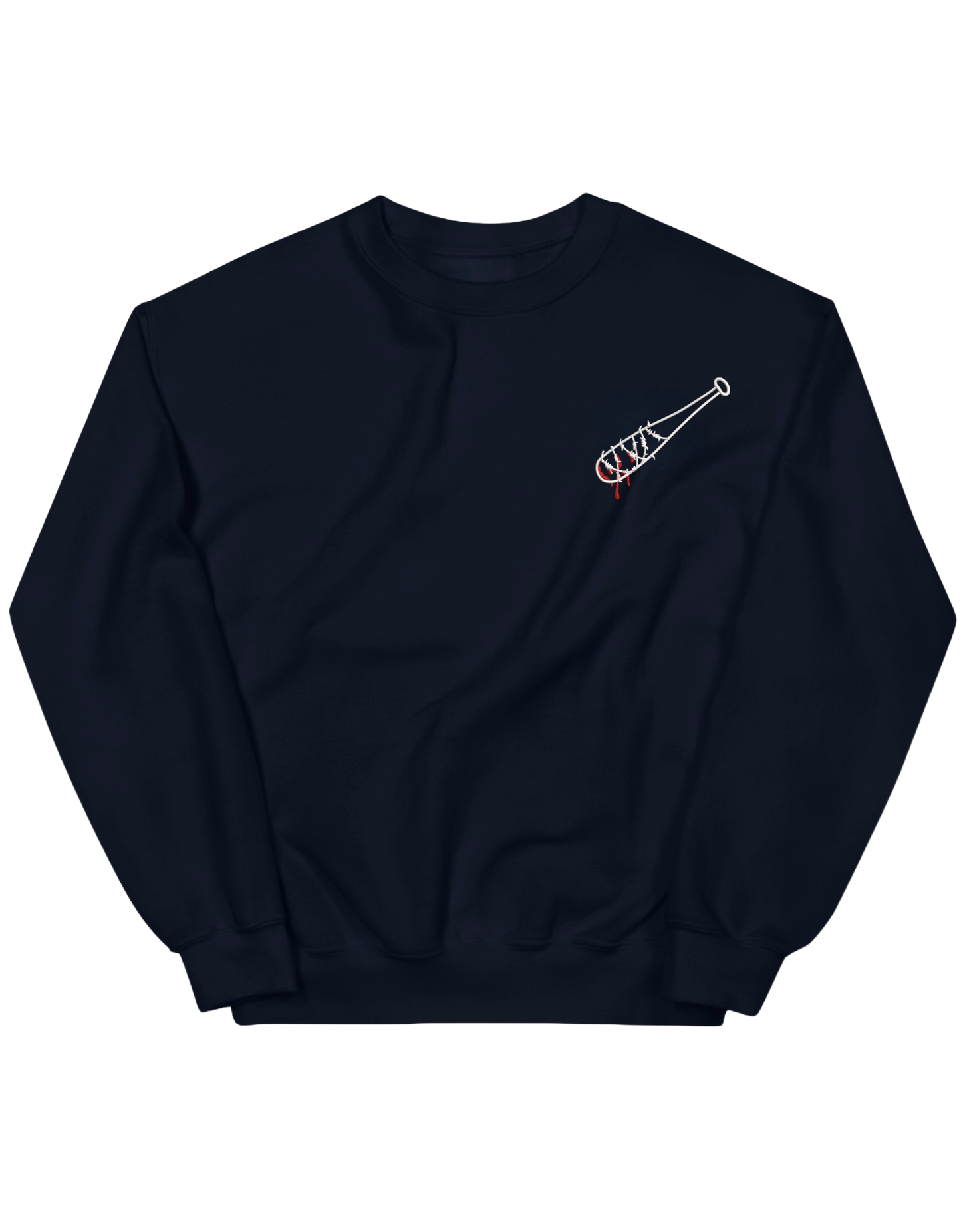 Bloody bat sweatshirt The Walking Dead - Thread Muse