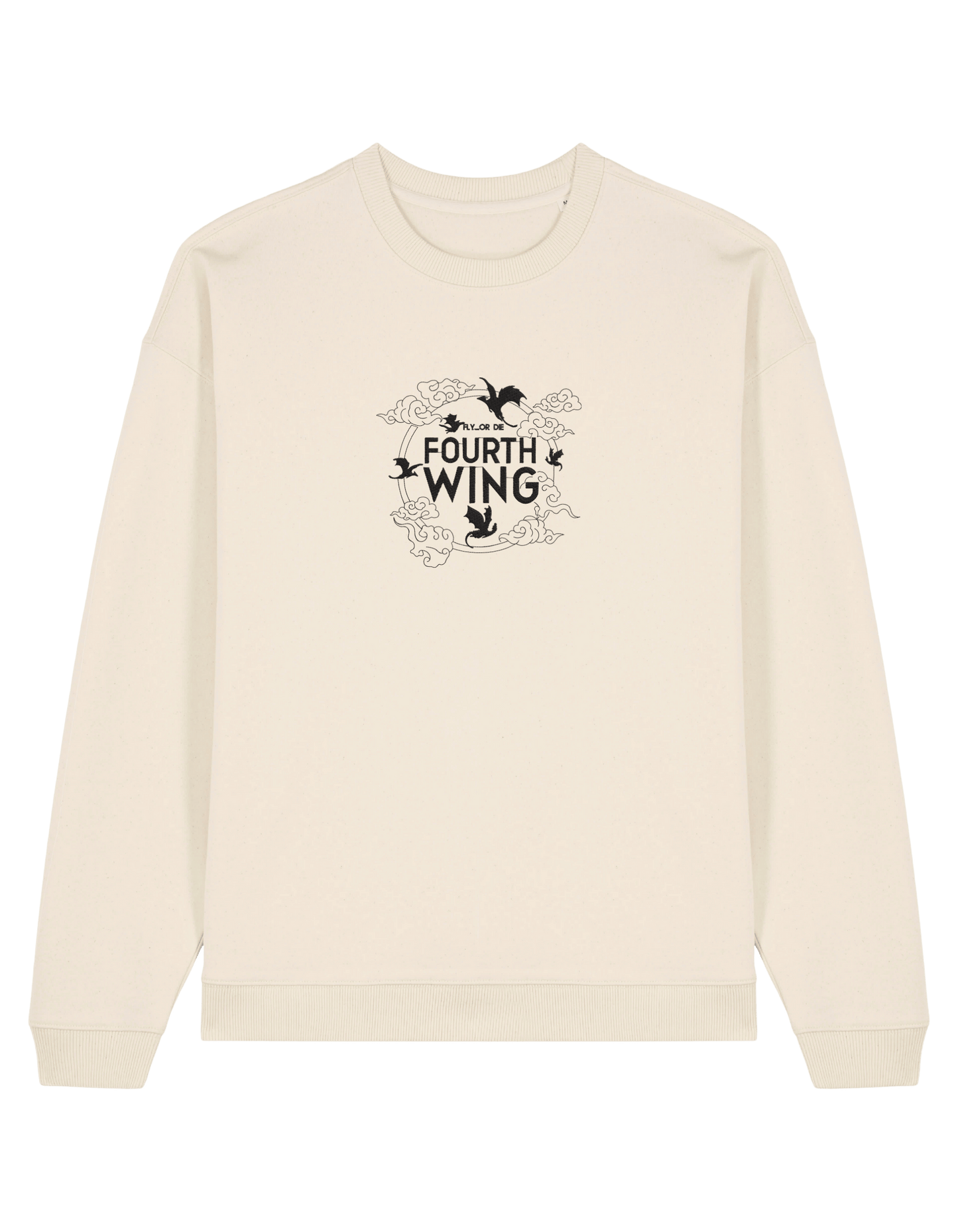 Fourth wing sweatshirt oversized