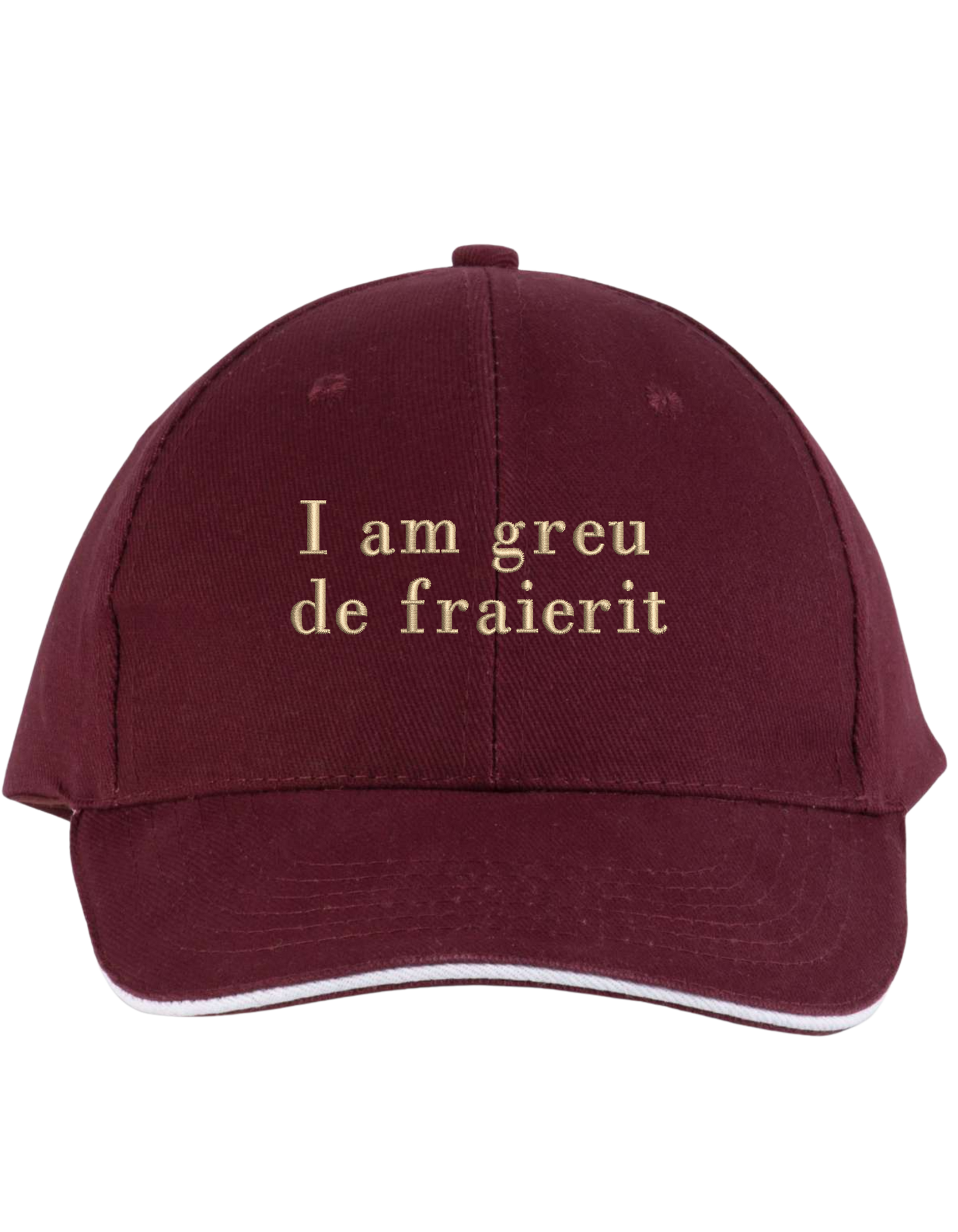Sapca unisex Greu de fraierit brodata - Thread Muse