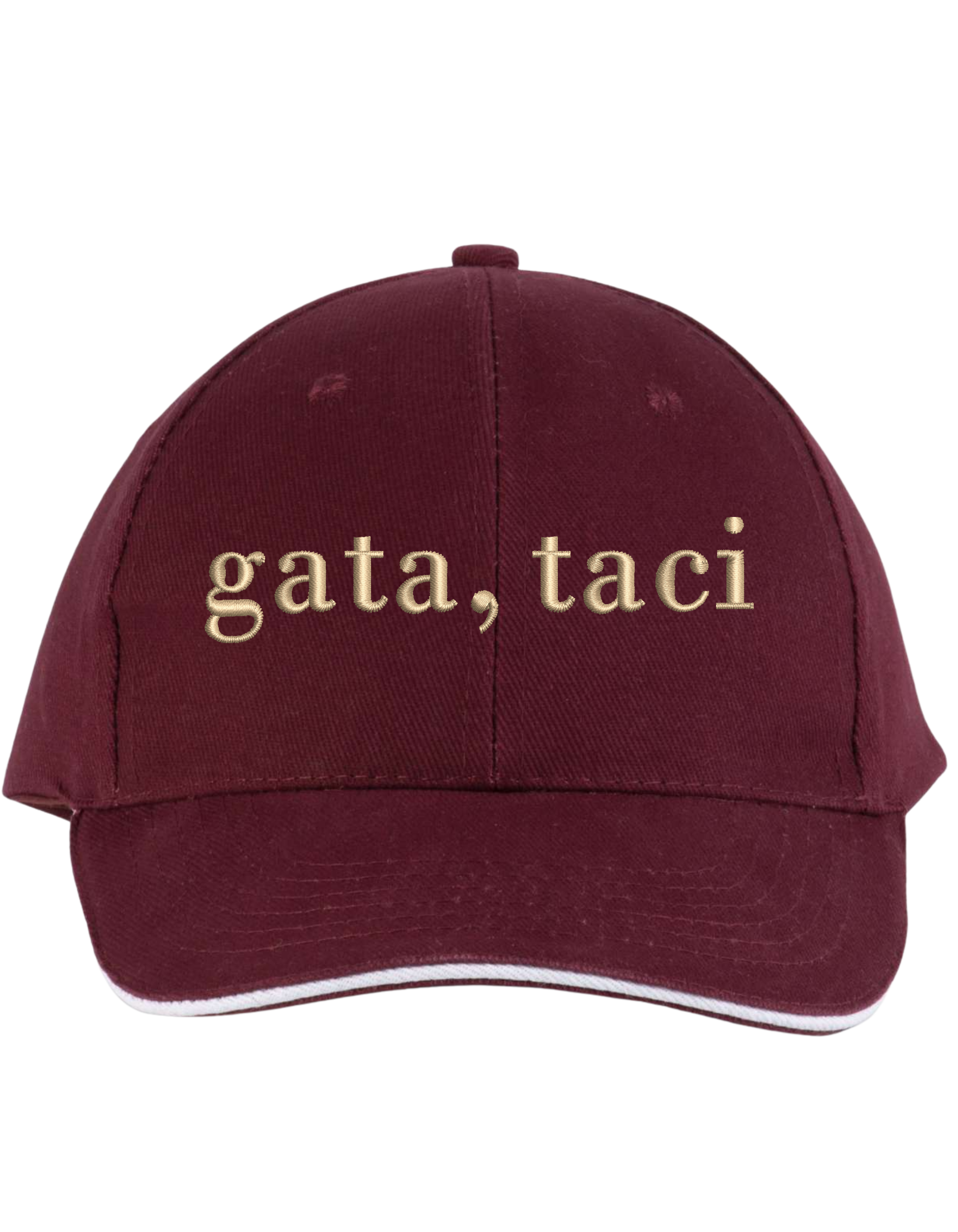 Sapca unisex Gata, taci brodata - Thread Muse