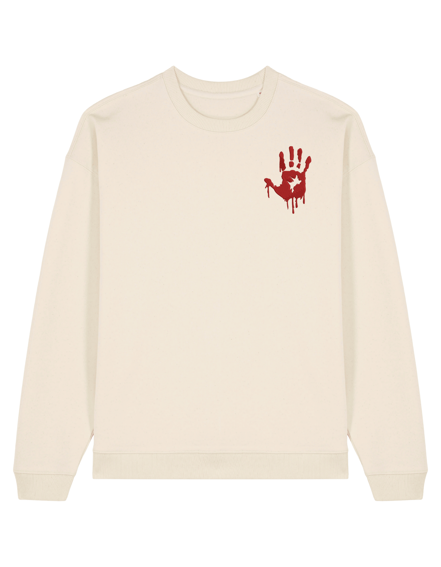 Bloody hand sweatshirt The Walking Dead