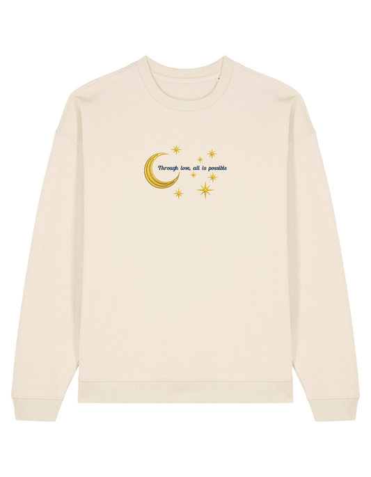 Through love sweatshirt Crescent City