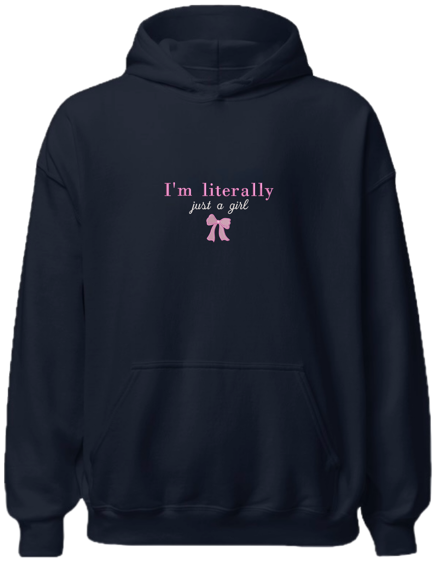 Just a girl hoodie Girly - Thread Muse