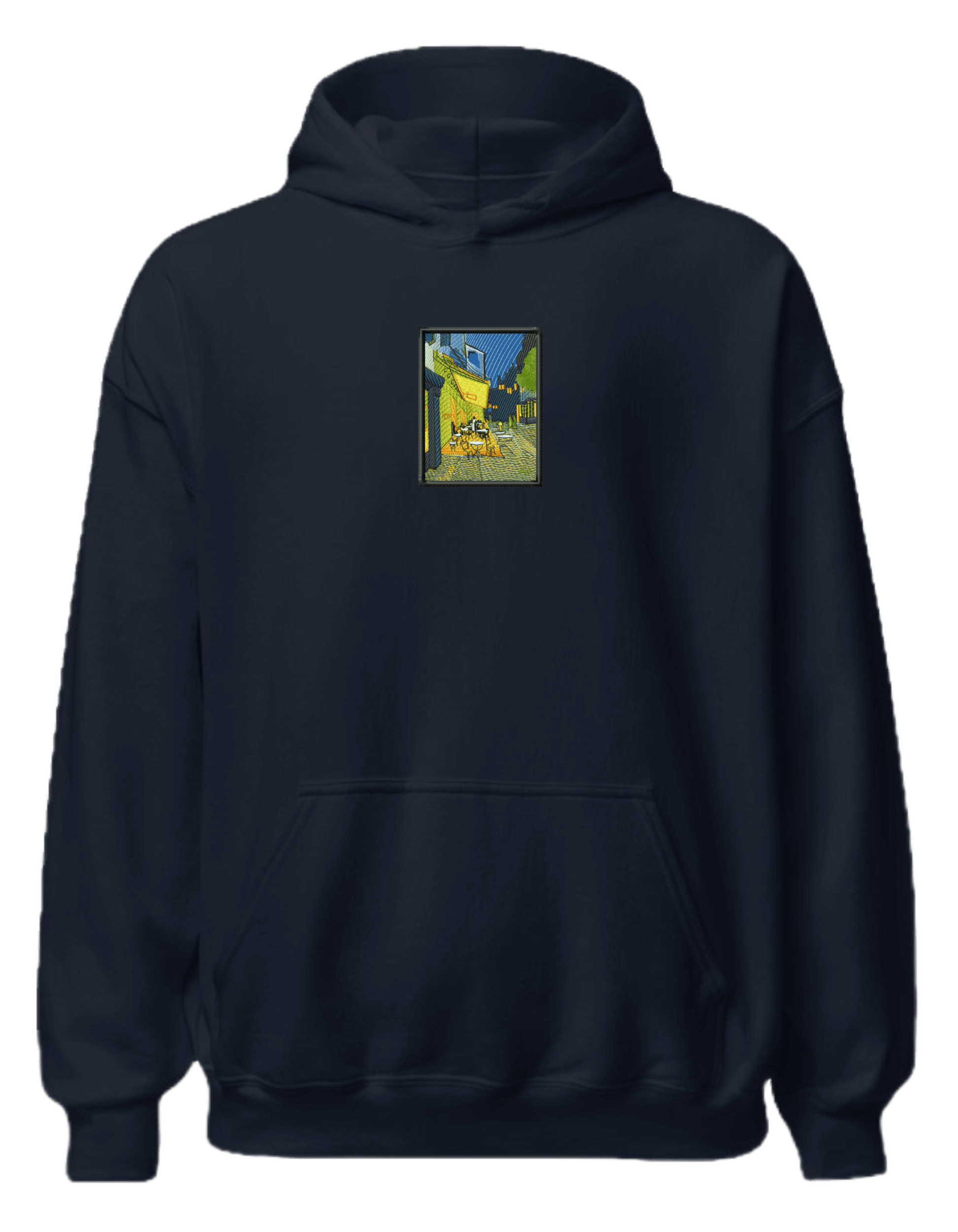 Cafe terrace at night Van Gogh hoodie Picturi - Thread Muse