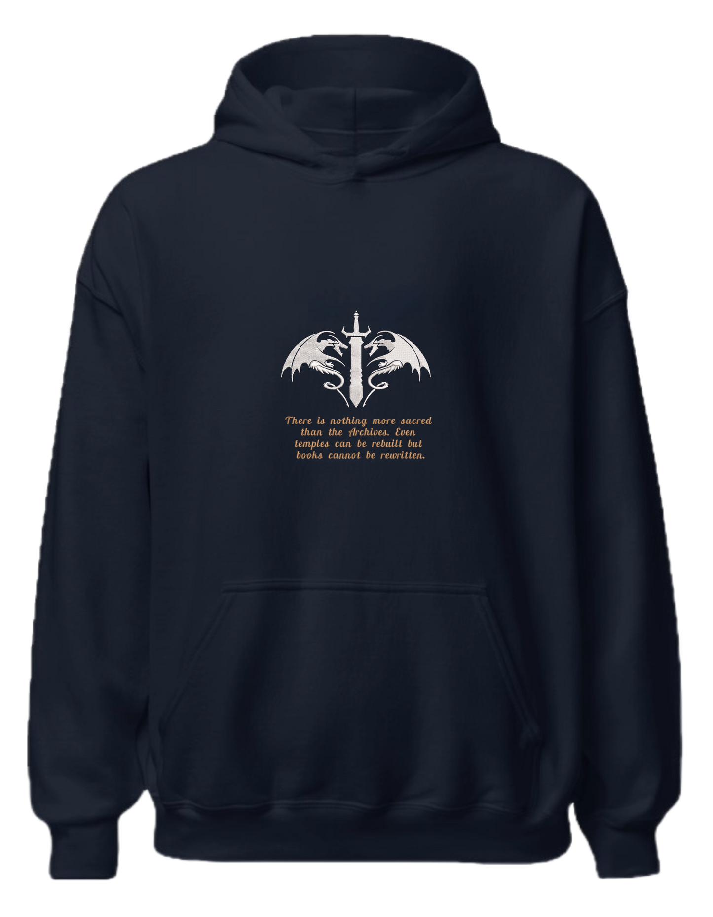 Archives hoodie Fourth Wing - Thread Muse