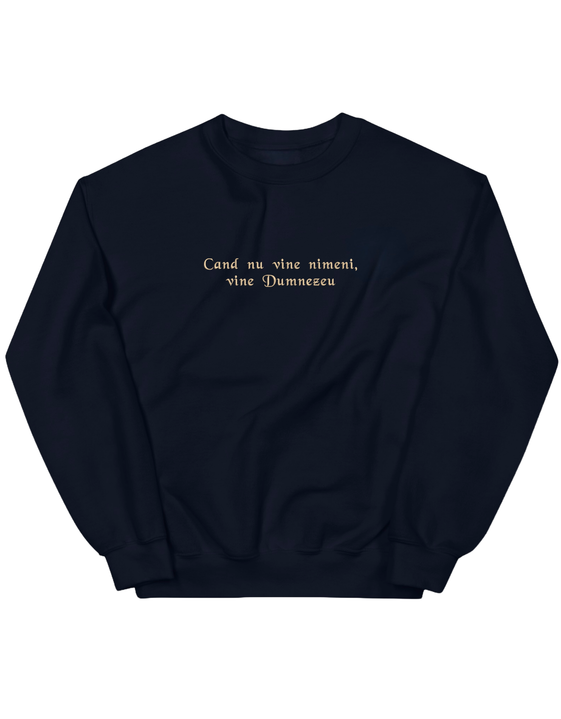 Dumnezeu sweatshirt - Thread Muse