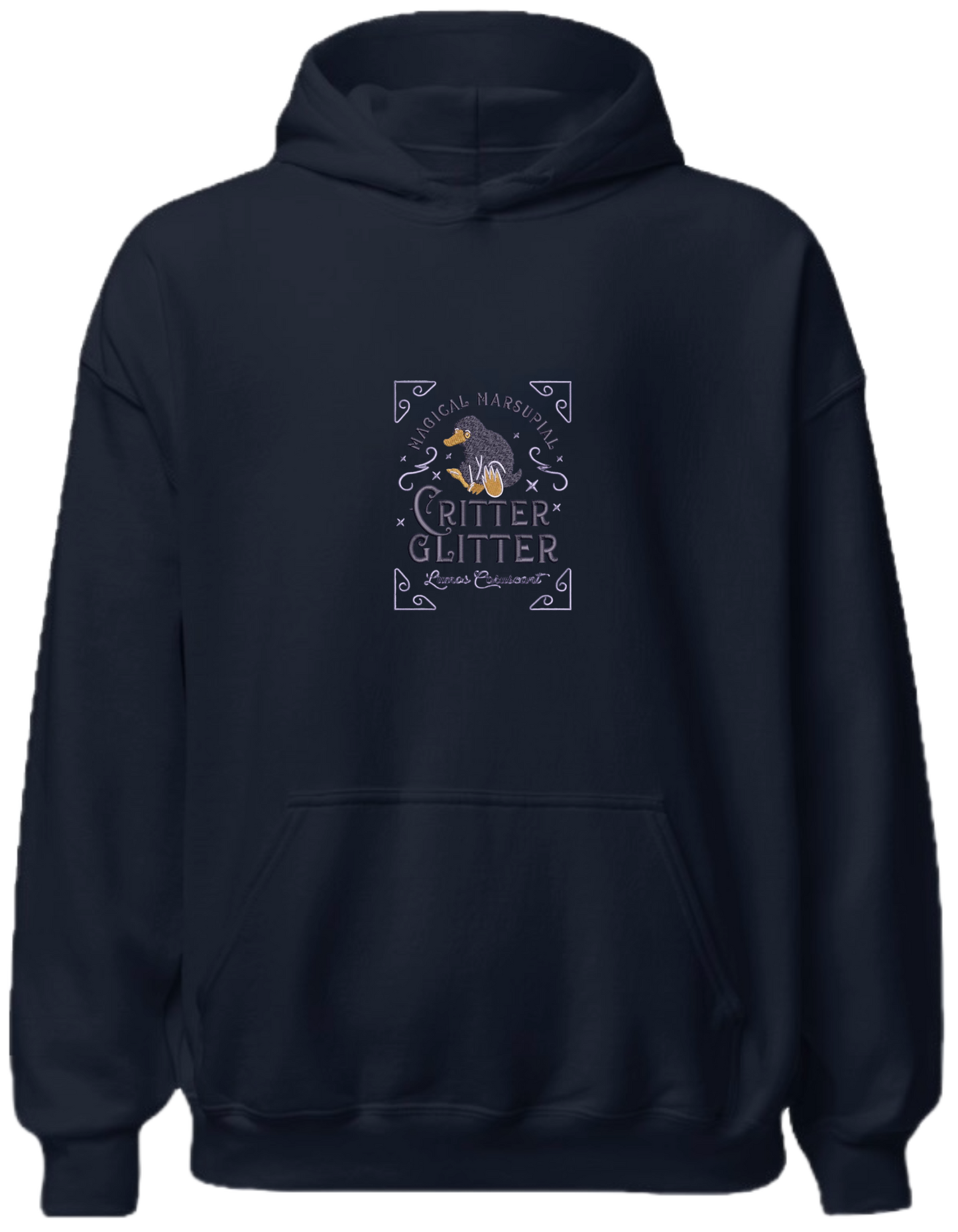 Glitter hoodie Harry Potter - Thread Muse
