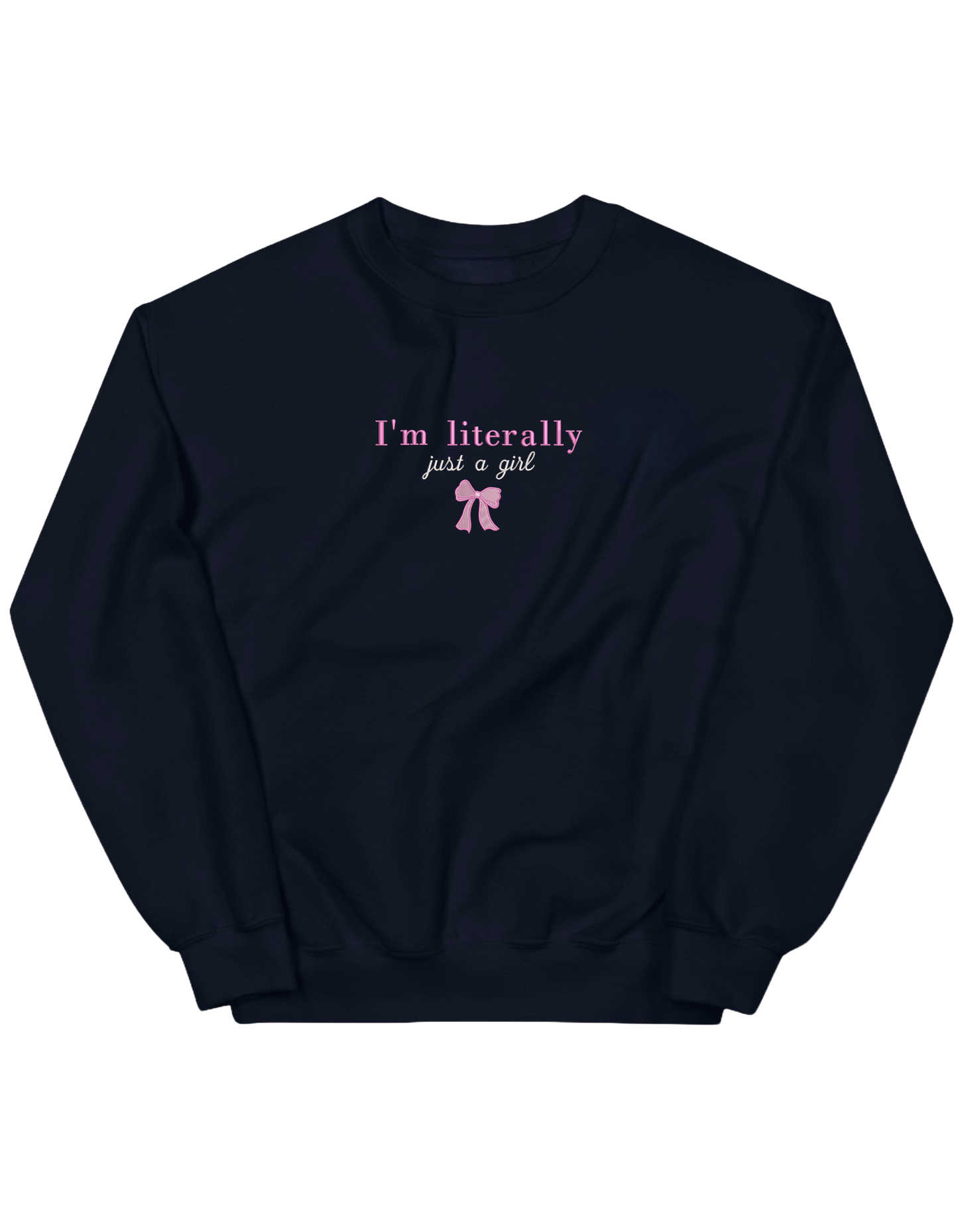 Just a girl sweatshirt Girly - Thread Muse