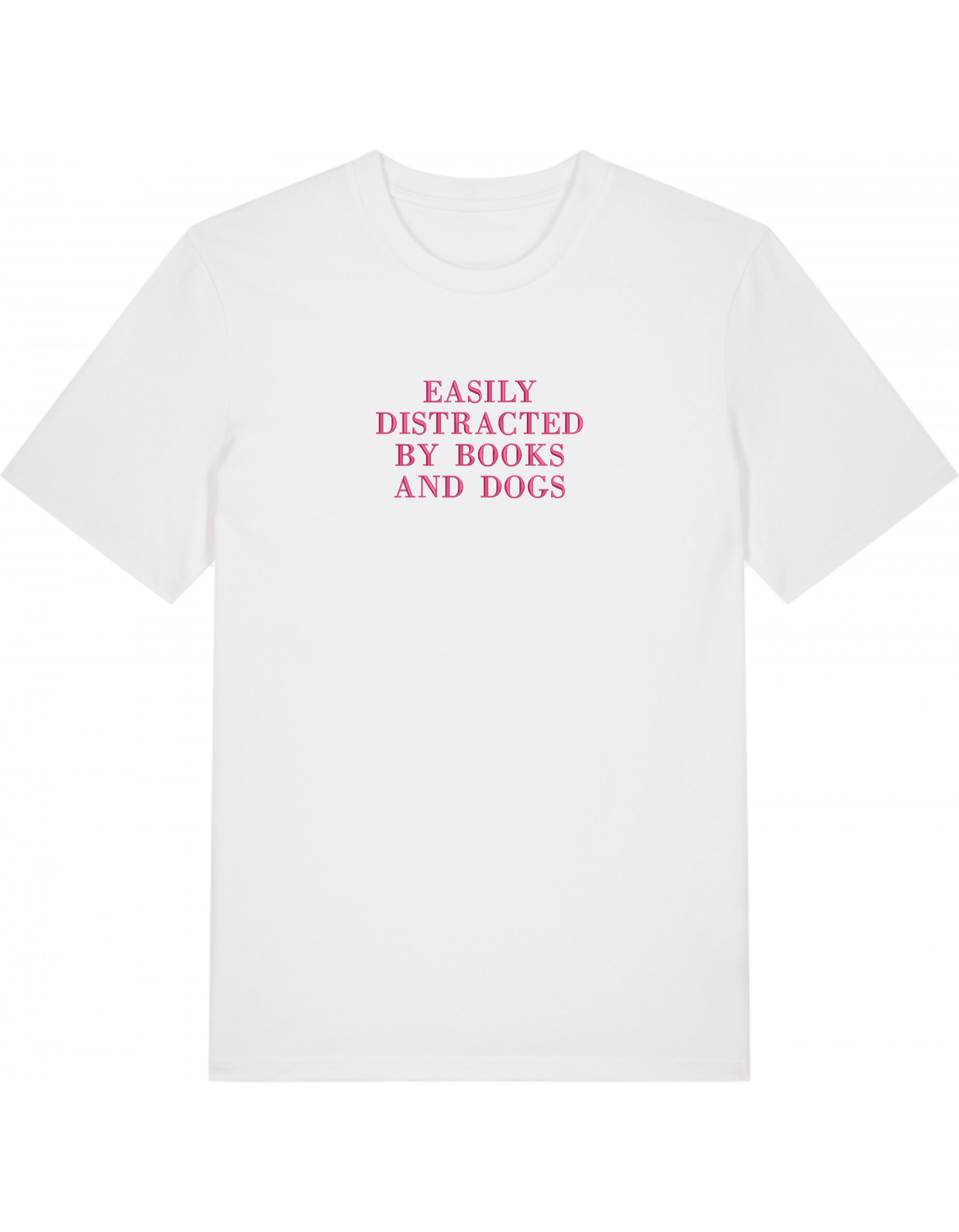 Distracted tricou bookish