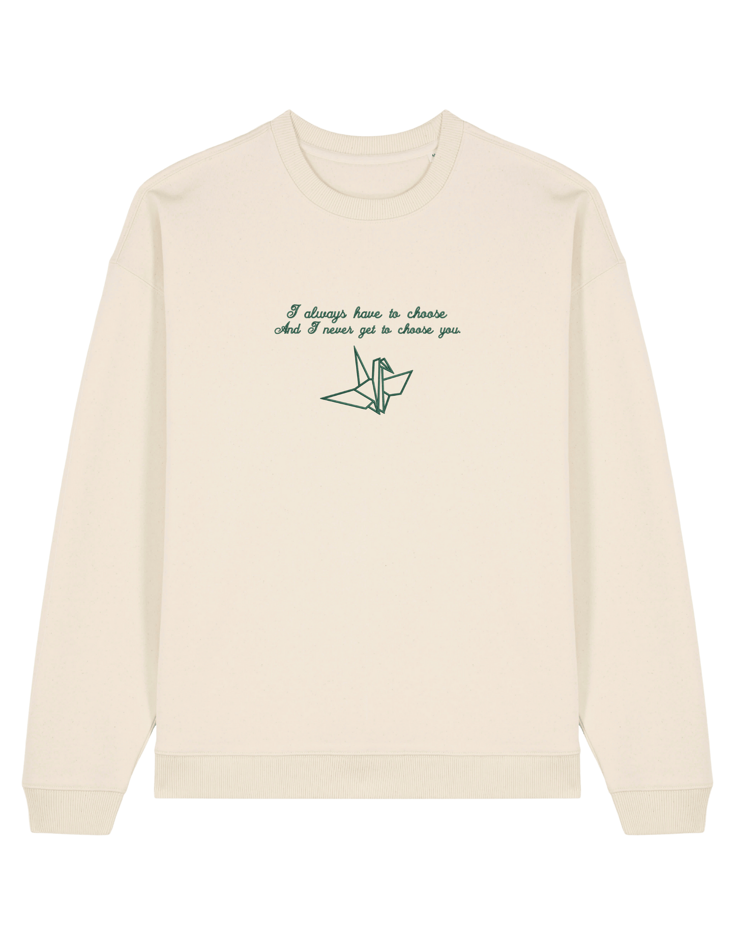 Choose you sweatshirt Manacled bookish