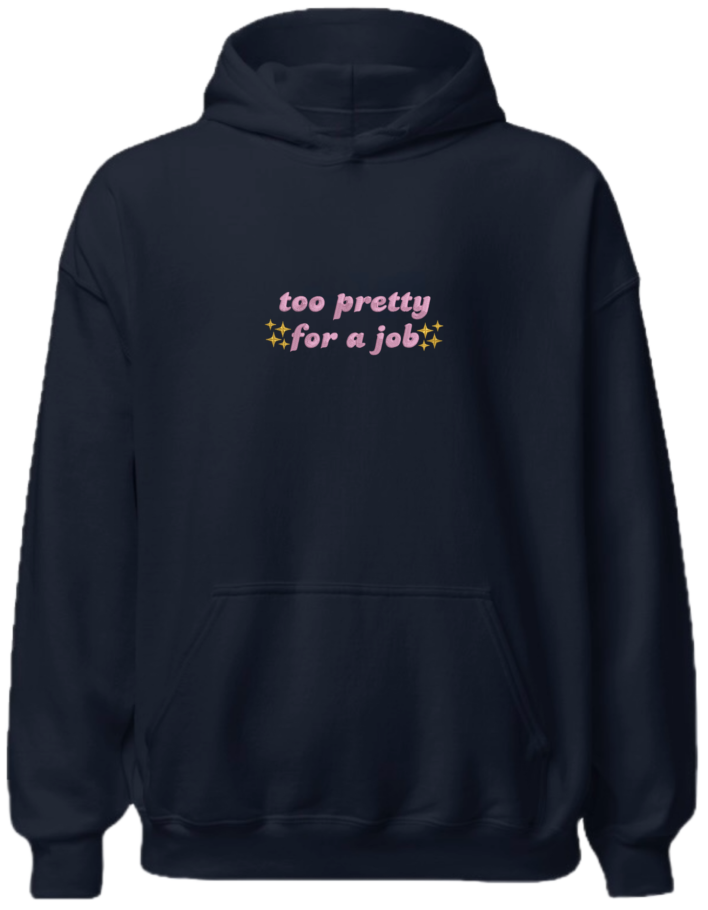 Too pretty hoodie Girly - Thread Muse