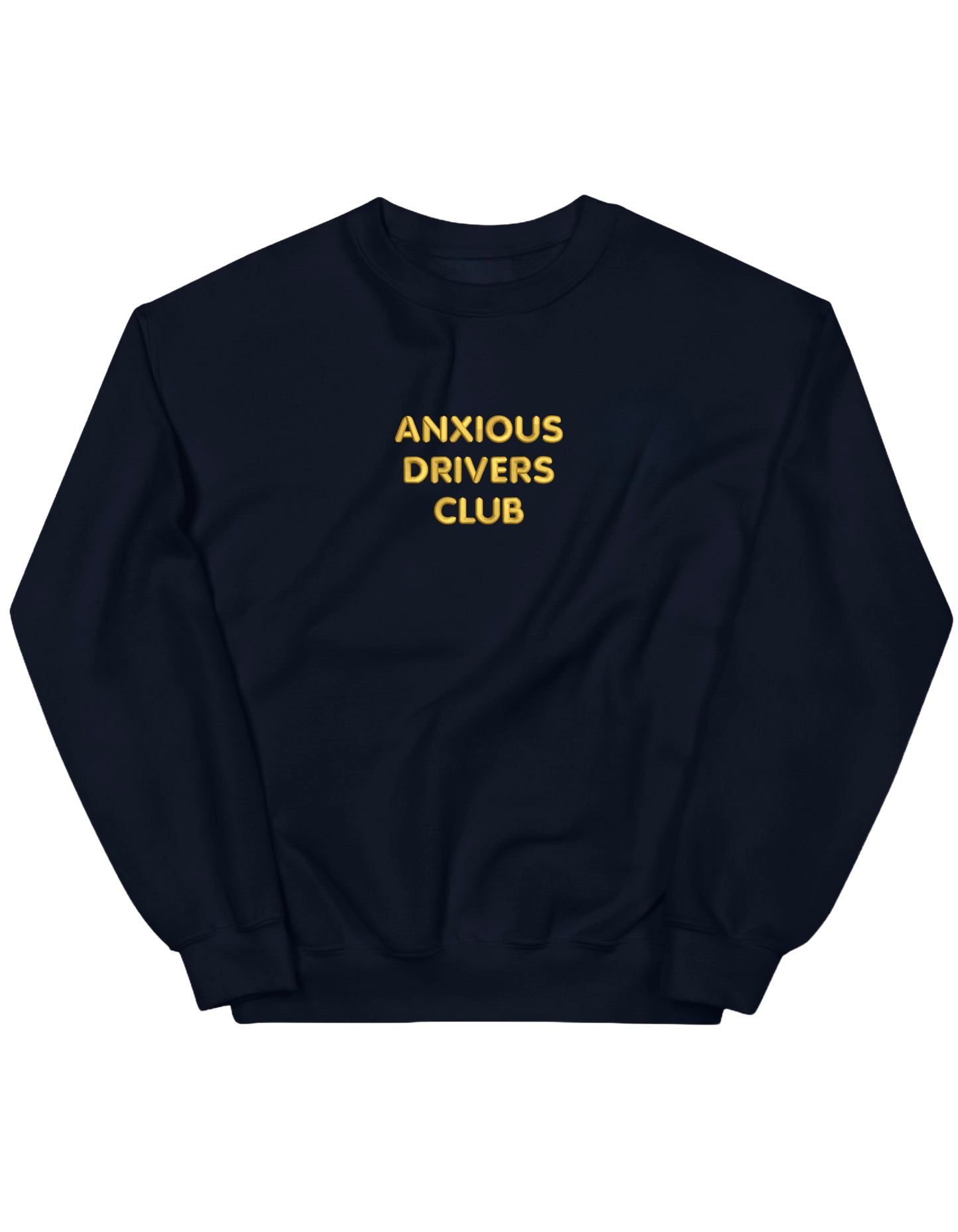 Anxious driver sweatshirt mesaje - Thread Muse
