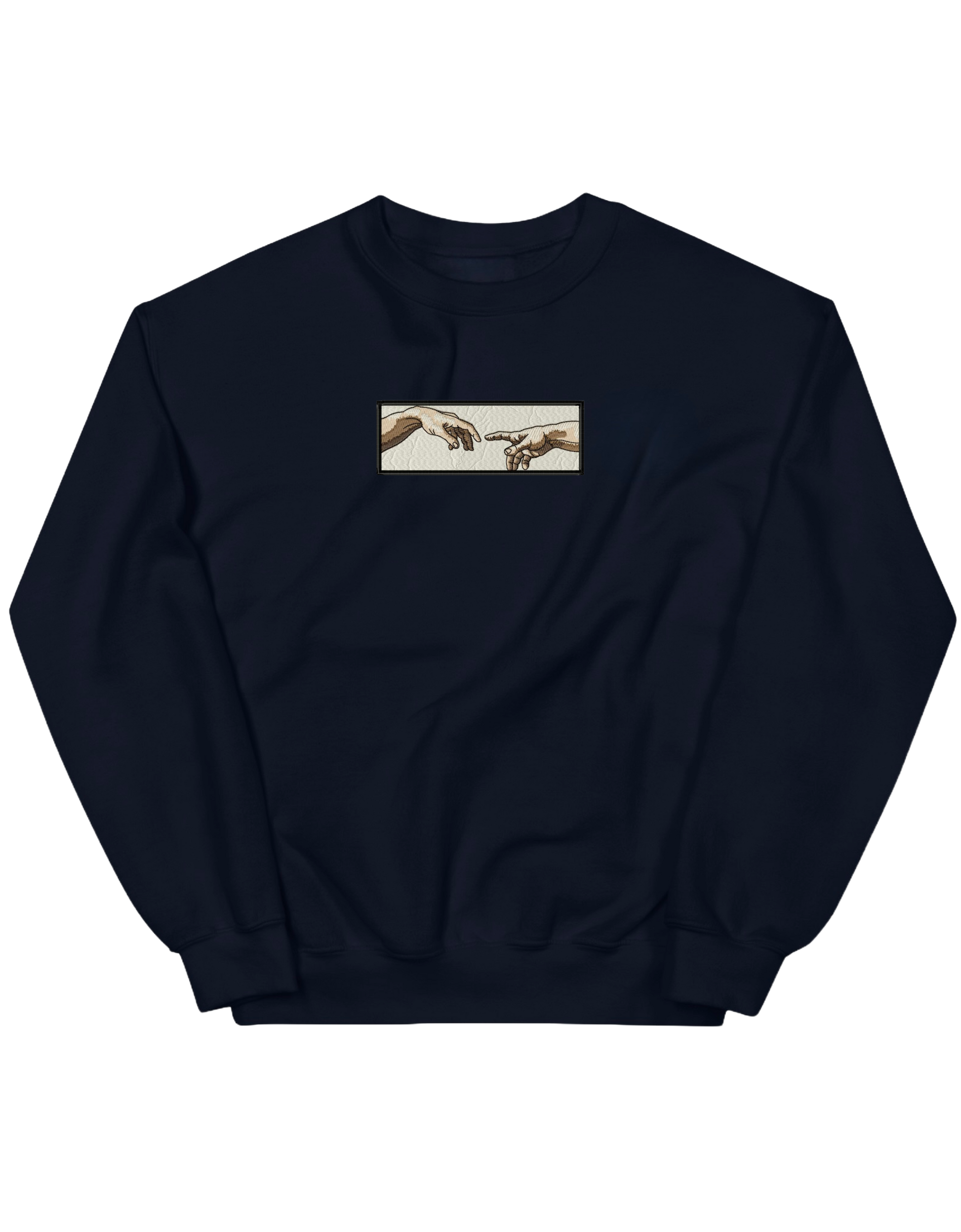 Creation of Adam hands sweatshirt Picturi - Thread Muse